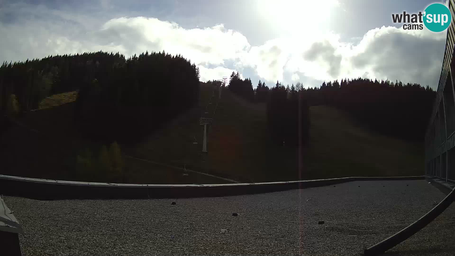 GOLTE Ski resort live webcam – view to Medvedjak – Slovenia