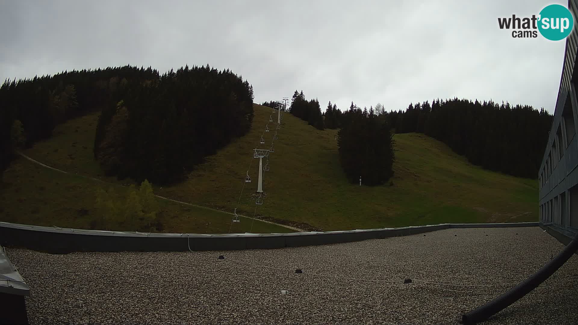 GOLTE skijalište web kamera – pogled na Medvedjak – Slovenija