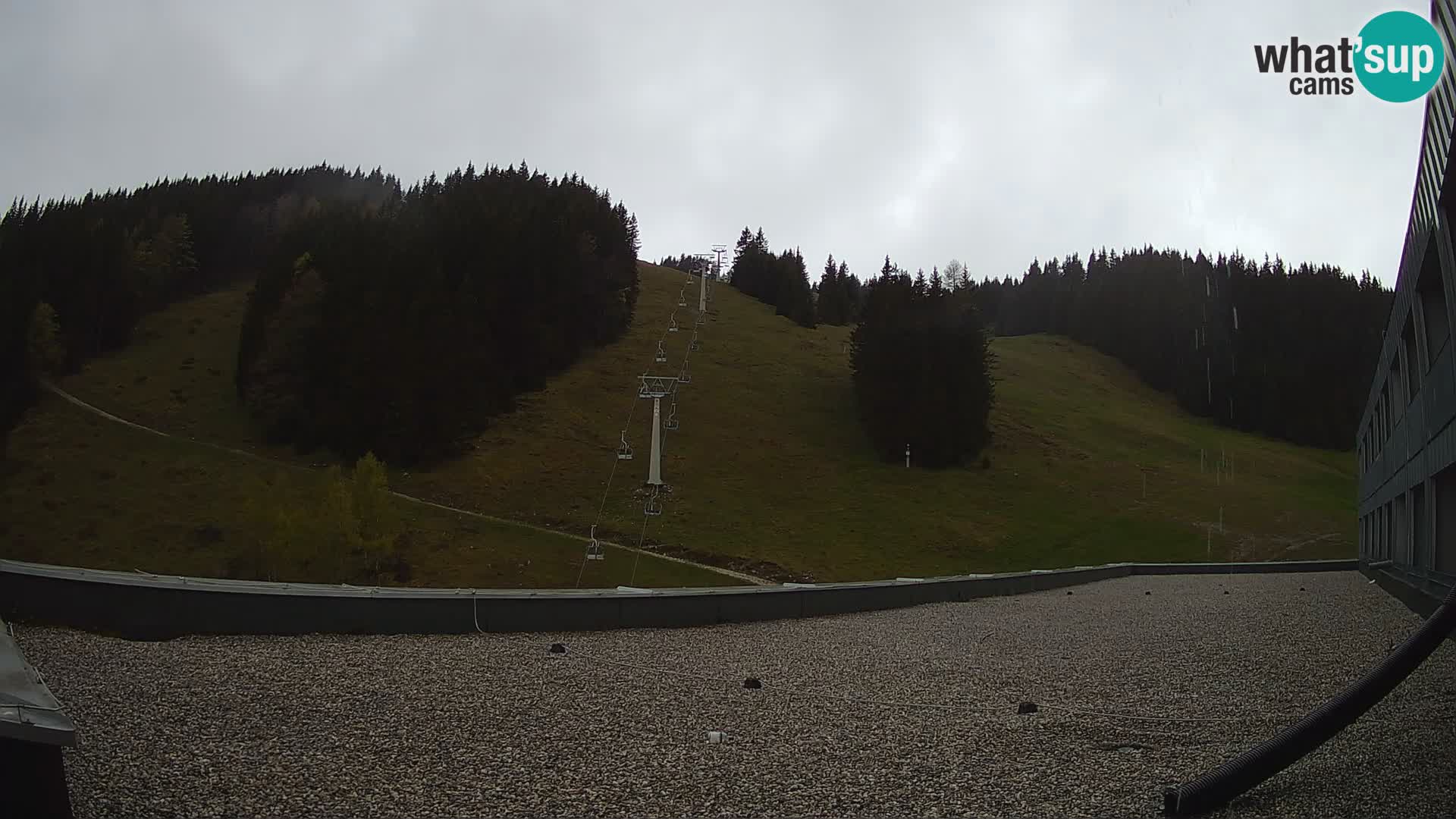 GOLTE Ski resort live webcam – view to Medvedjak – Slovenia