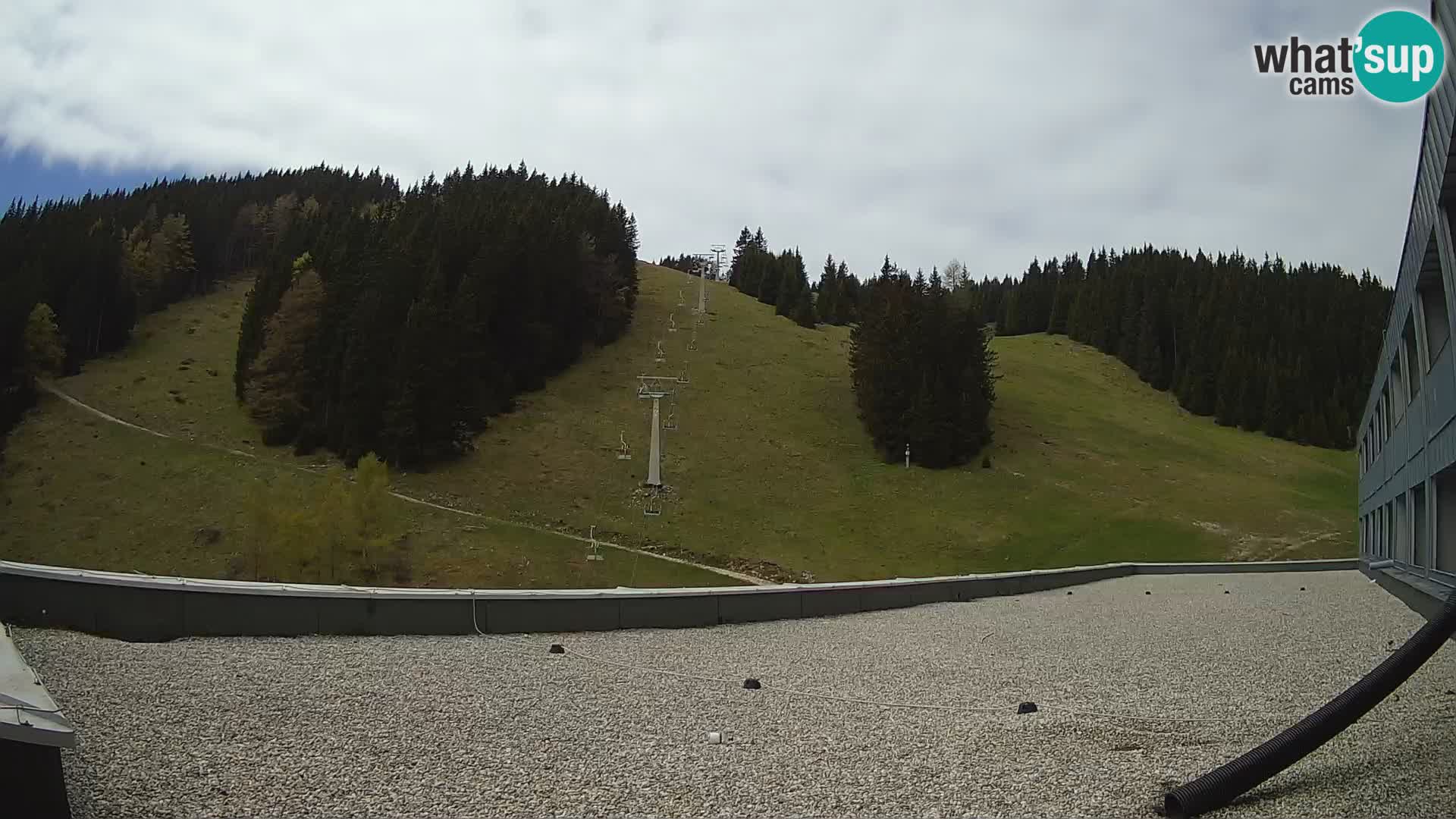 GOLTE Skigebiet webcam – Schöne Aussicht auf Medvedjak – Slowenien