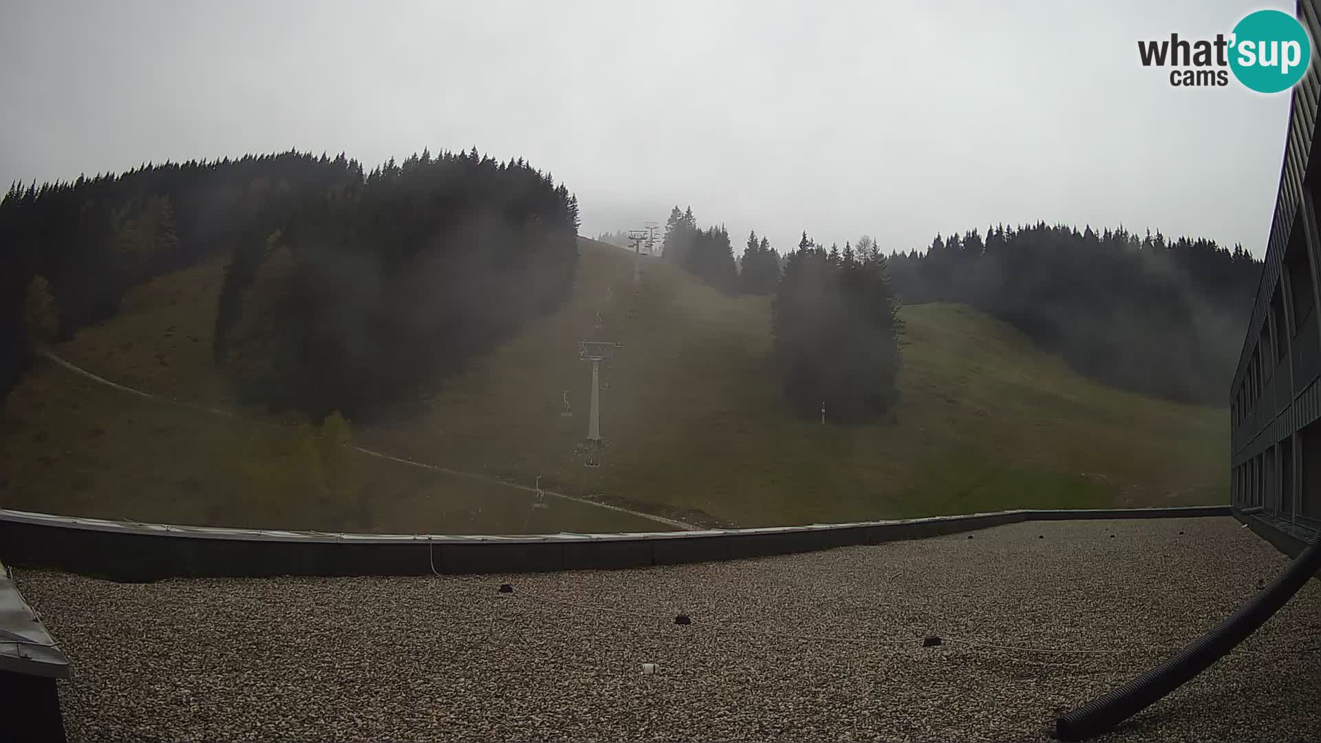 Cámara web en vivo de la estación de esquí GOLTE – vista a Medvedjak – Eslovenia