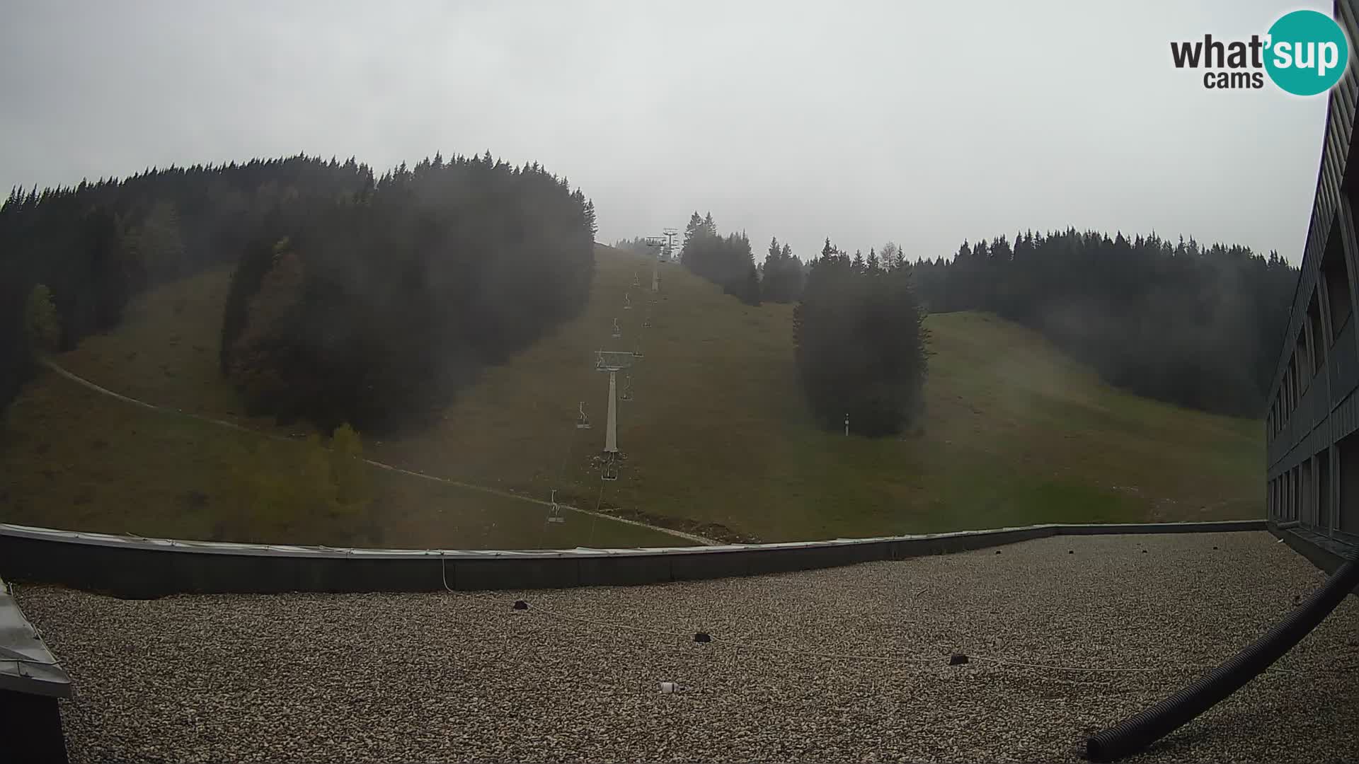 GOLTE Ski resort live webcam – view to Medvedjak – Slovenia
