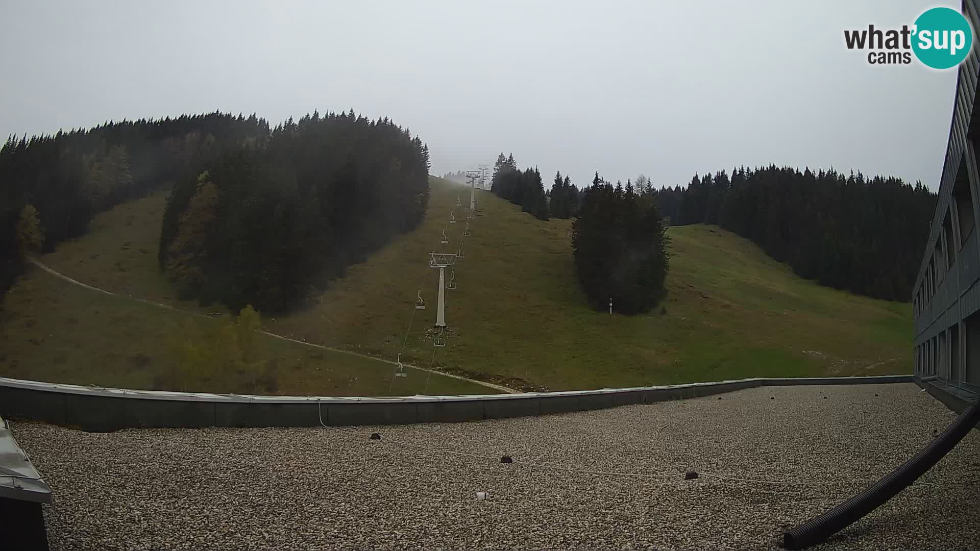 GOLTE Ski resort live webcam – view to Medvedjak – Slovenia