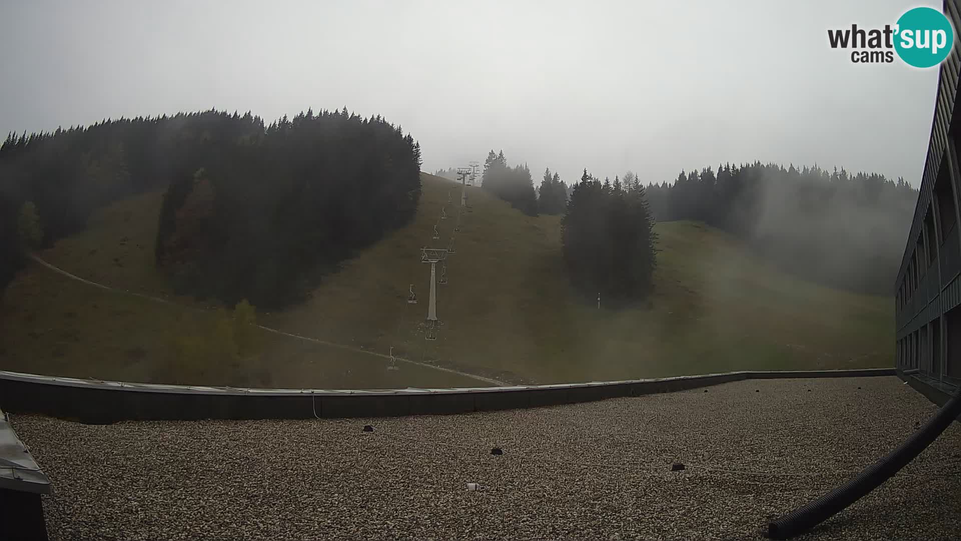 GOLTE Ski resort live webcam – view to Medvedjak – Slovenia