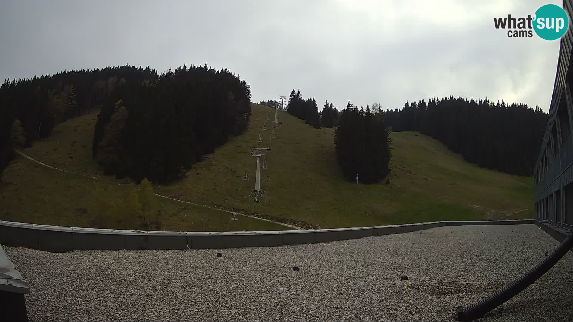 GOLTE skijalište web kamera – pogled na Medvedjak – Slovenija