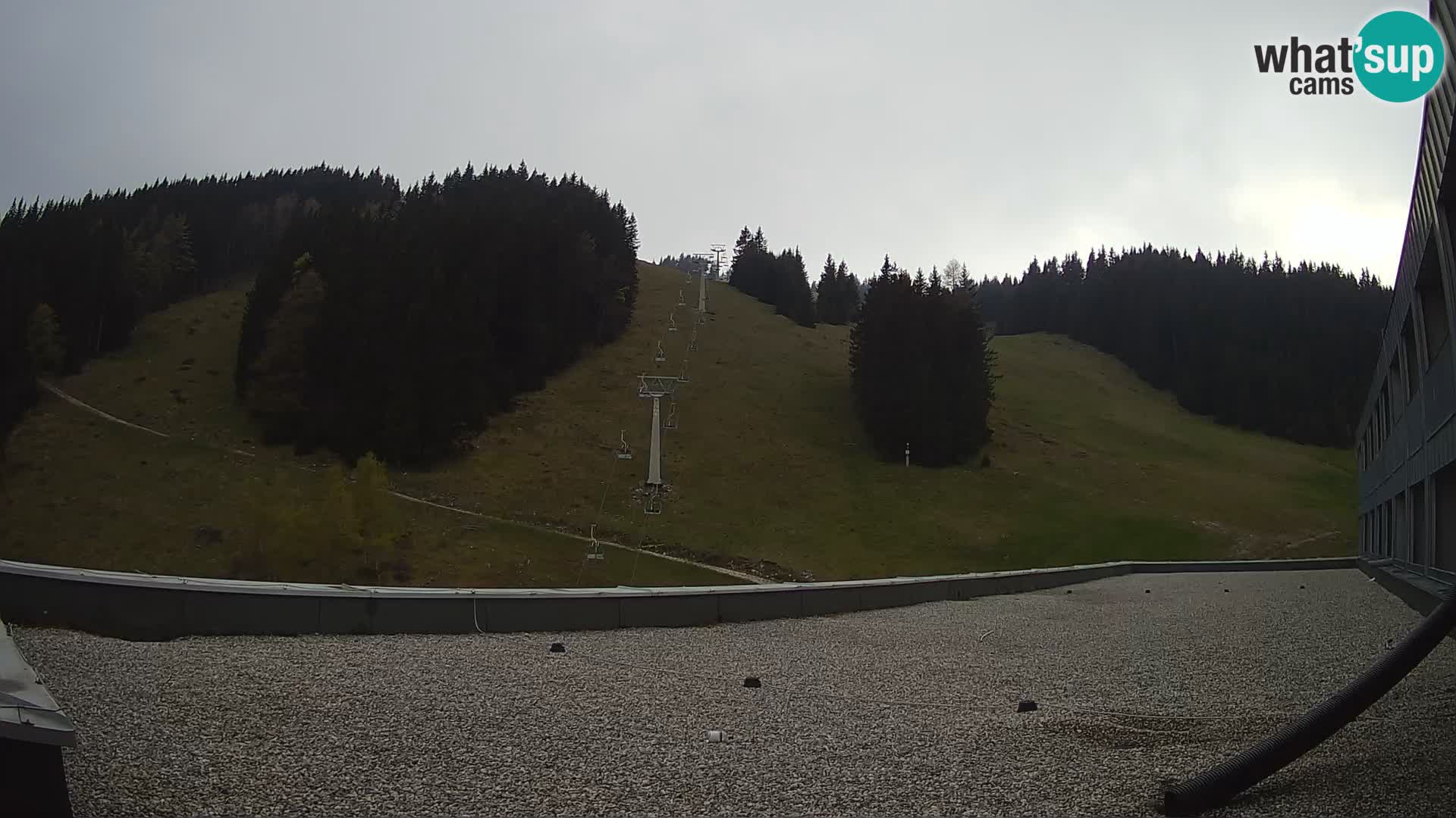 Webcam en direct de la station de ski de GOLTE – vue sur Medvedjak – Slovénie