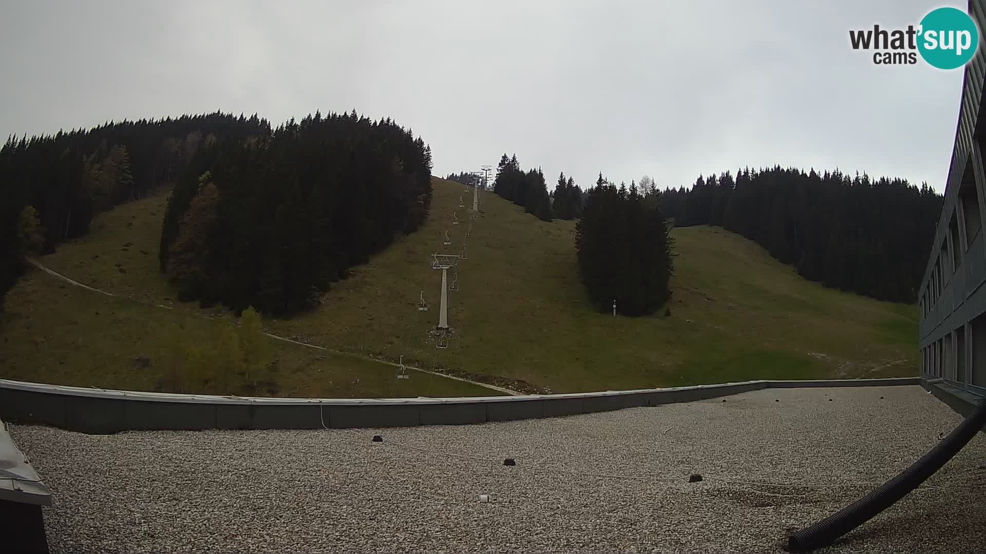 Webcam en direct de la station de ski de GOLTE – vue sur Medvedjak – Slovénie