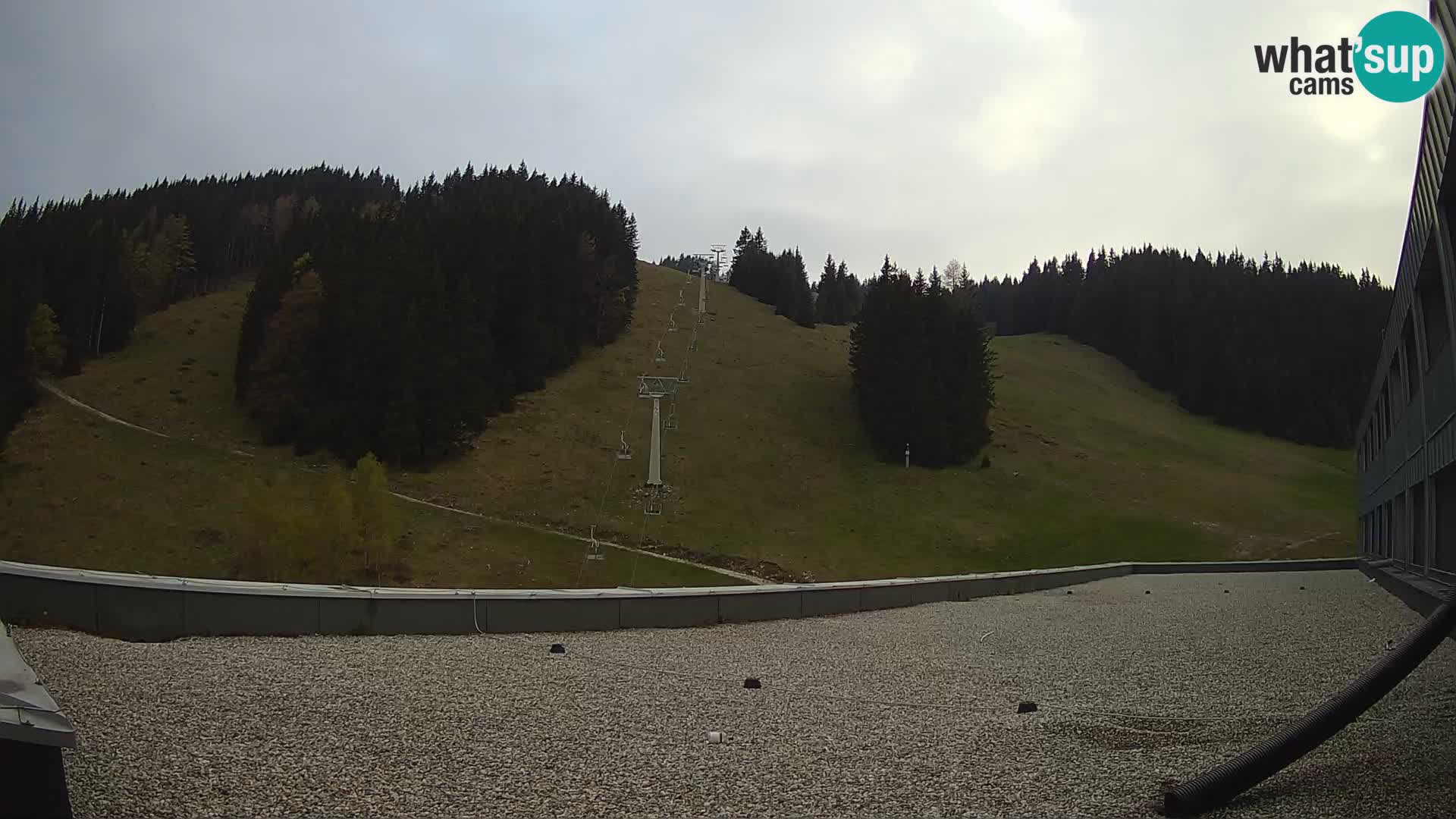 GOLTE Ski resort live webcam – view to Medvedjak – Slovenia