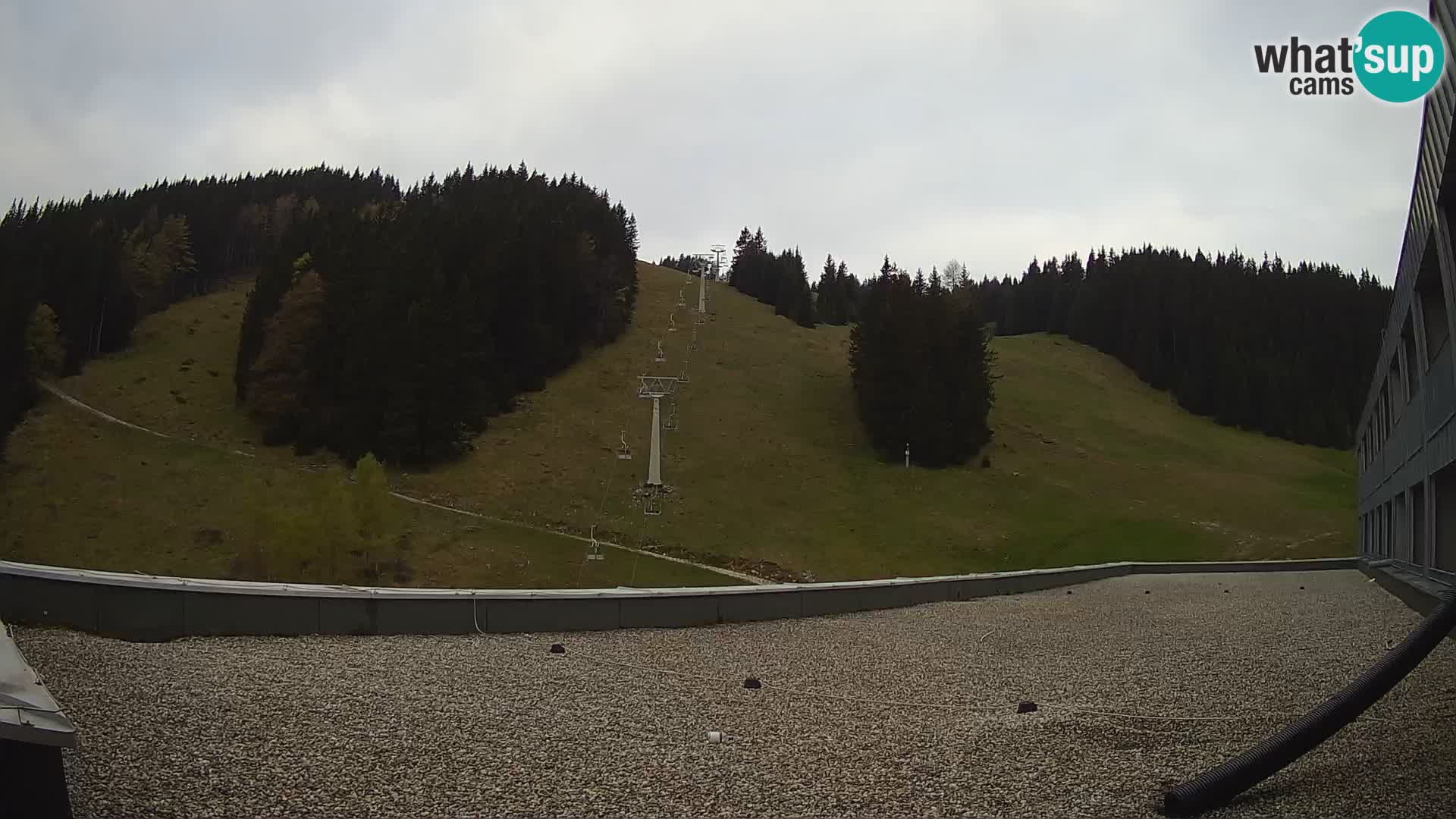 GOLTE Skigebiet webcam – Schöne Aussicht auf Medvedjak – Slowenien