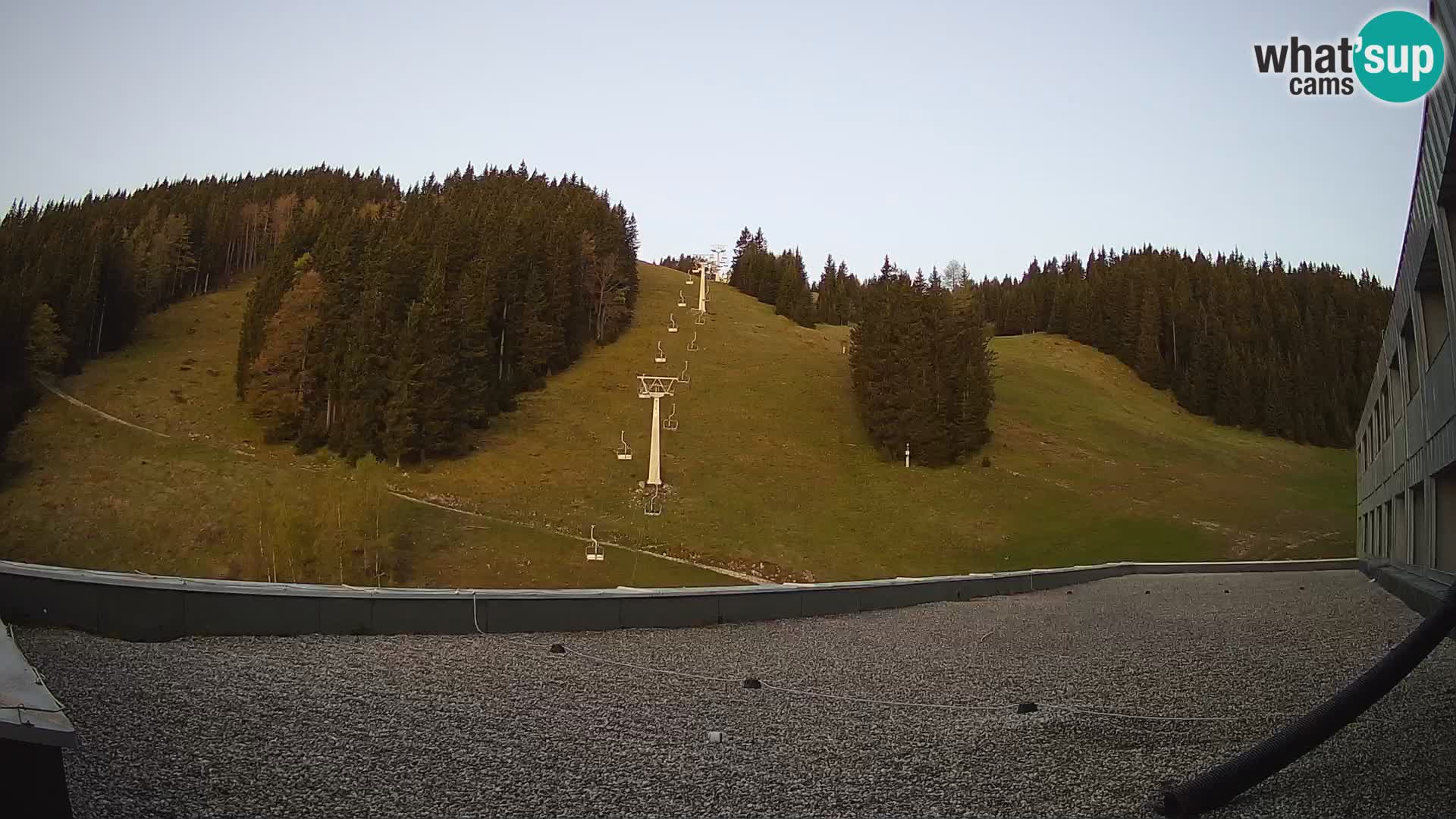 Webcam en direct de la station de ski de GOLTE – vue sur Medvedjak – Slovénie