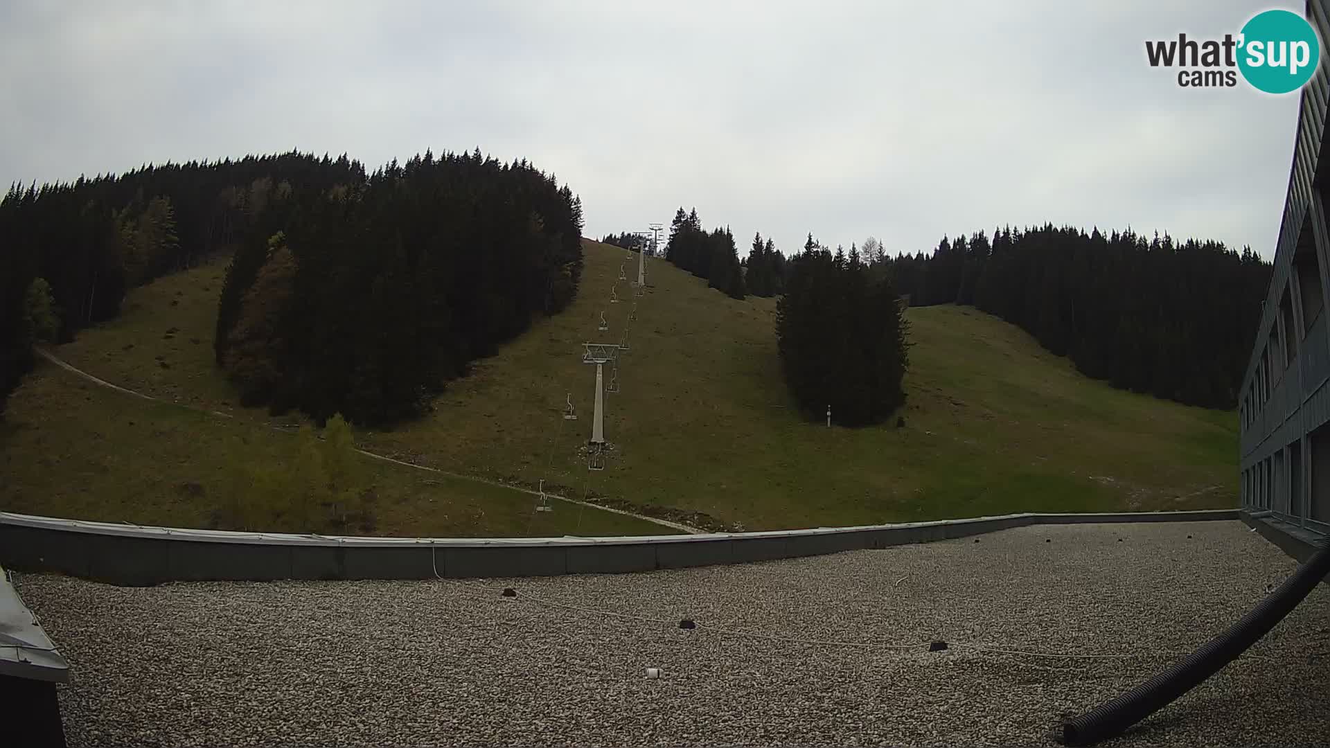 GOLTE Ski resort live webcam – view to Medvedjak – Slovenia