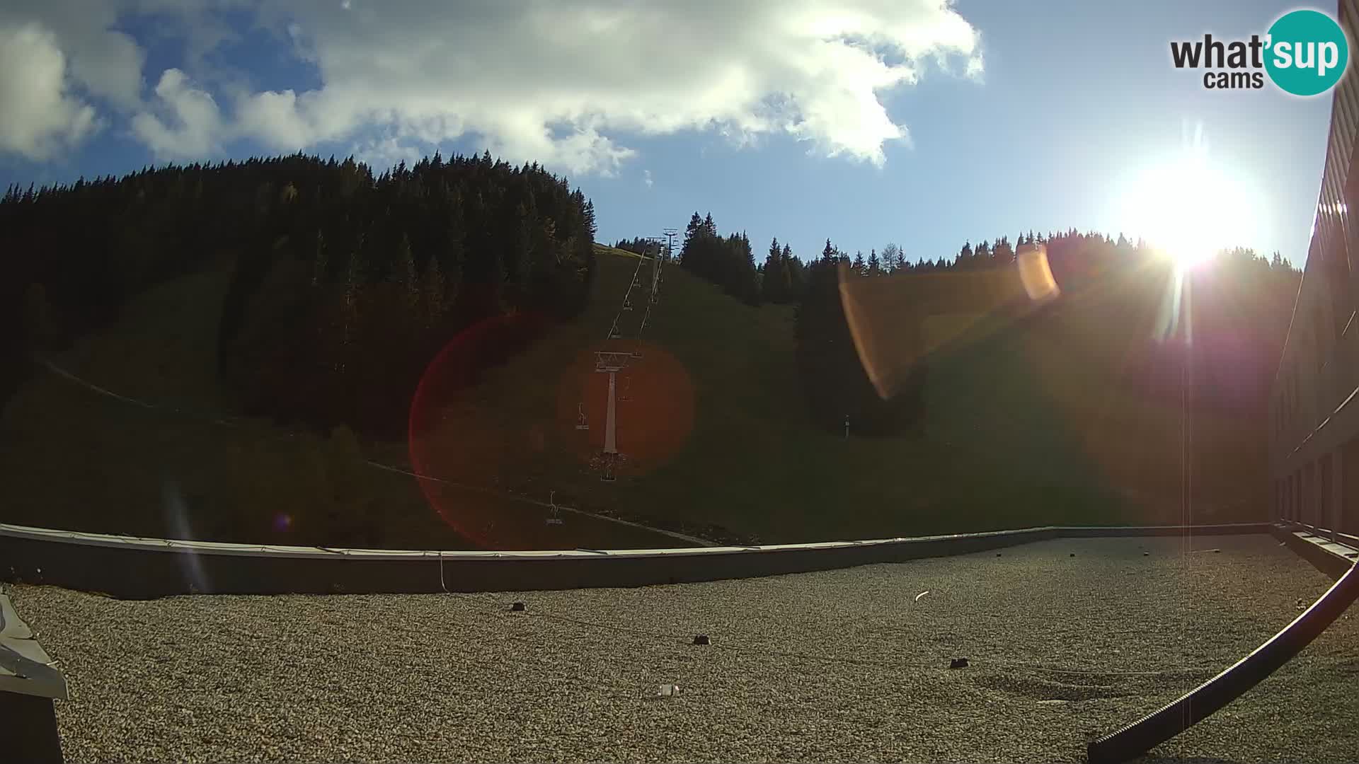 GOLTE skijalište web kamera – pogled na Medvedjak – Slovenija