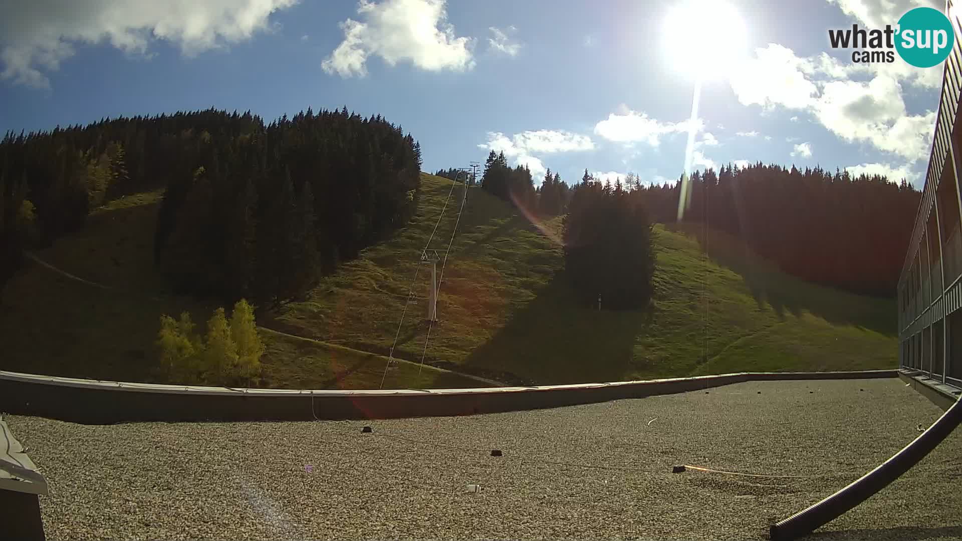 GOLTE Skigebiet webcam – Schöne Aussicht auf Medvedjak – Slowenien