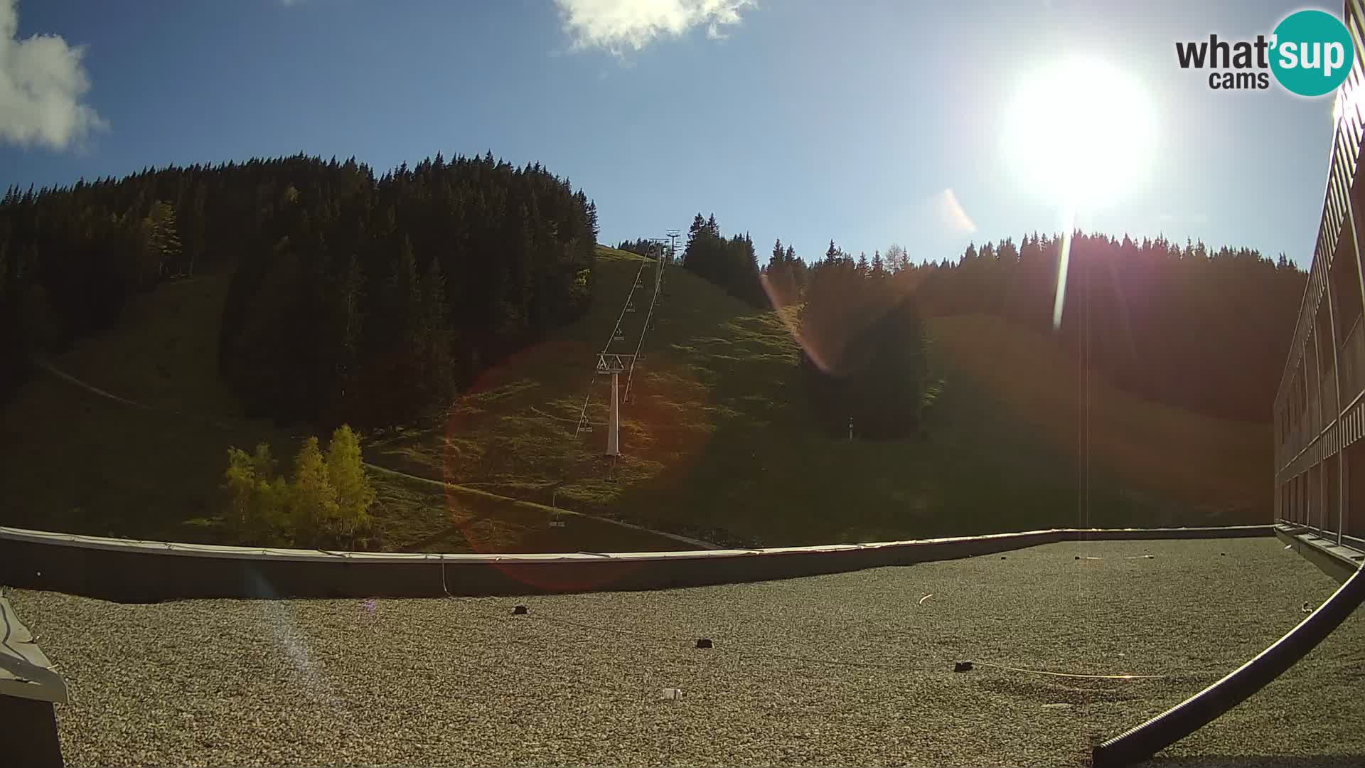 GOLTE Skigebiet webcam – Schöne Aussicht auf Medvedjak – Slowenien