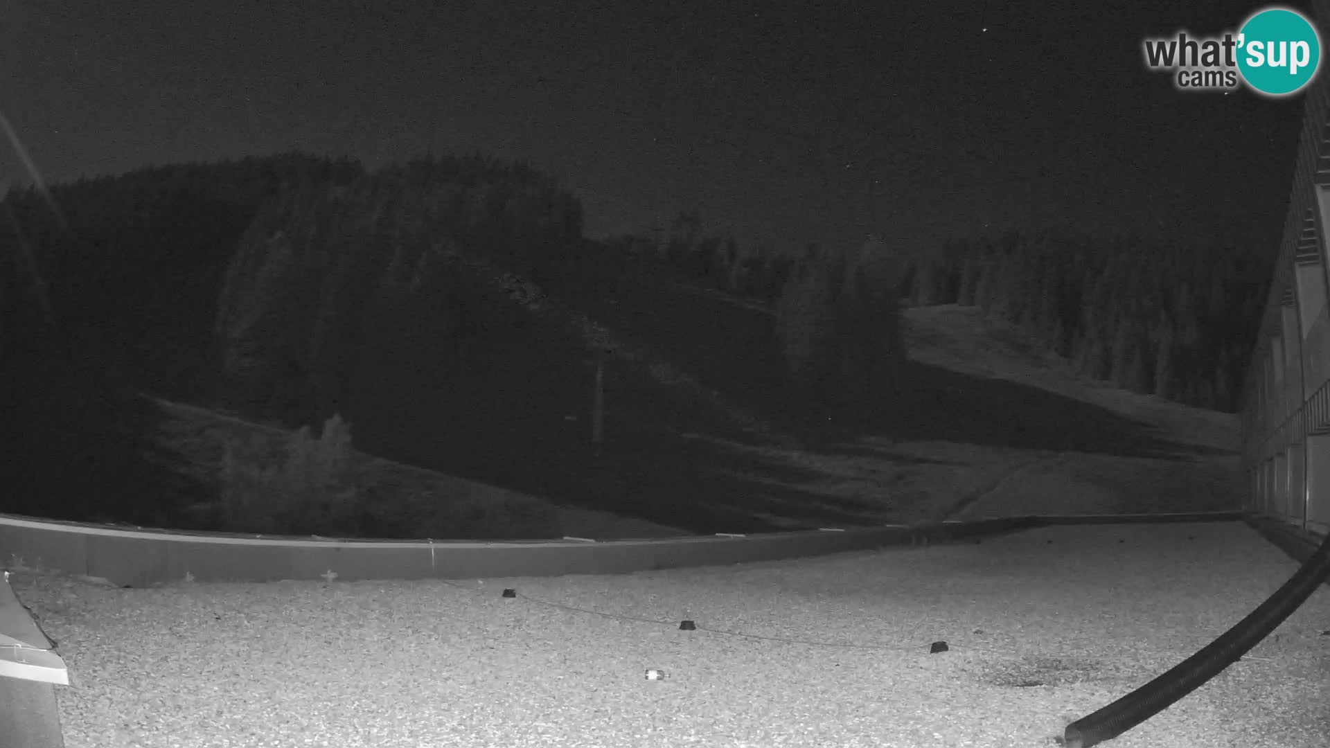Cámara web en vivo de la estación de esquí GOLTE – vista a Medvedjak – Eslovenia