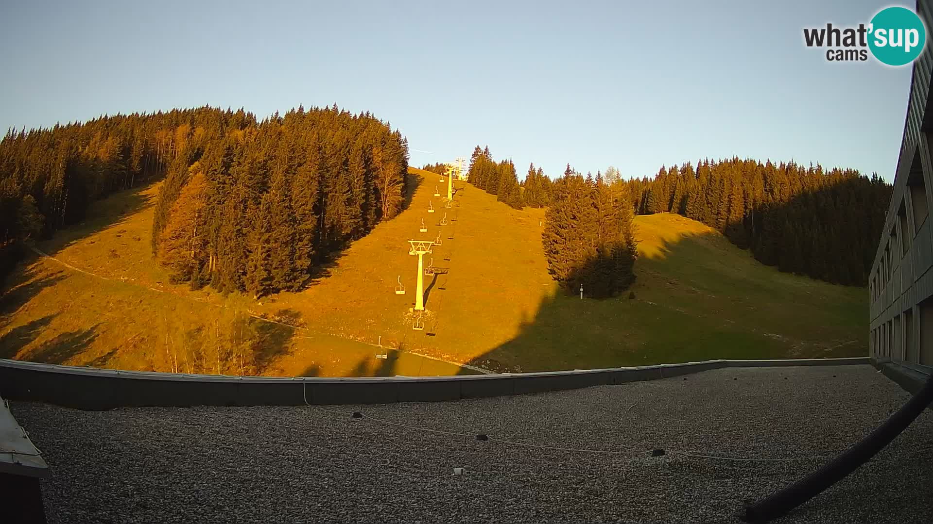 Webcam en direct de la station de ski de GOLTE – vue sur Medvedjak – Slovénie
