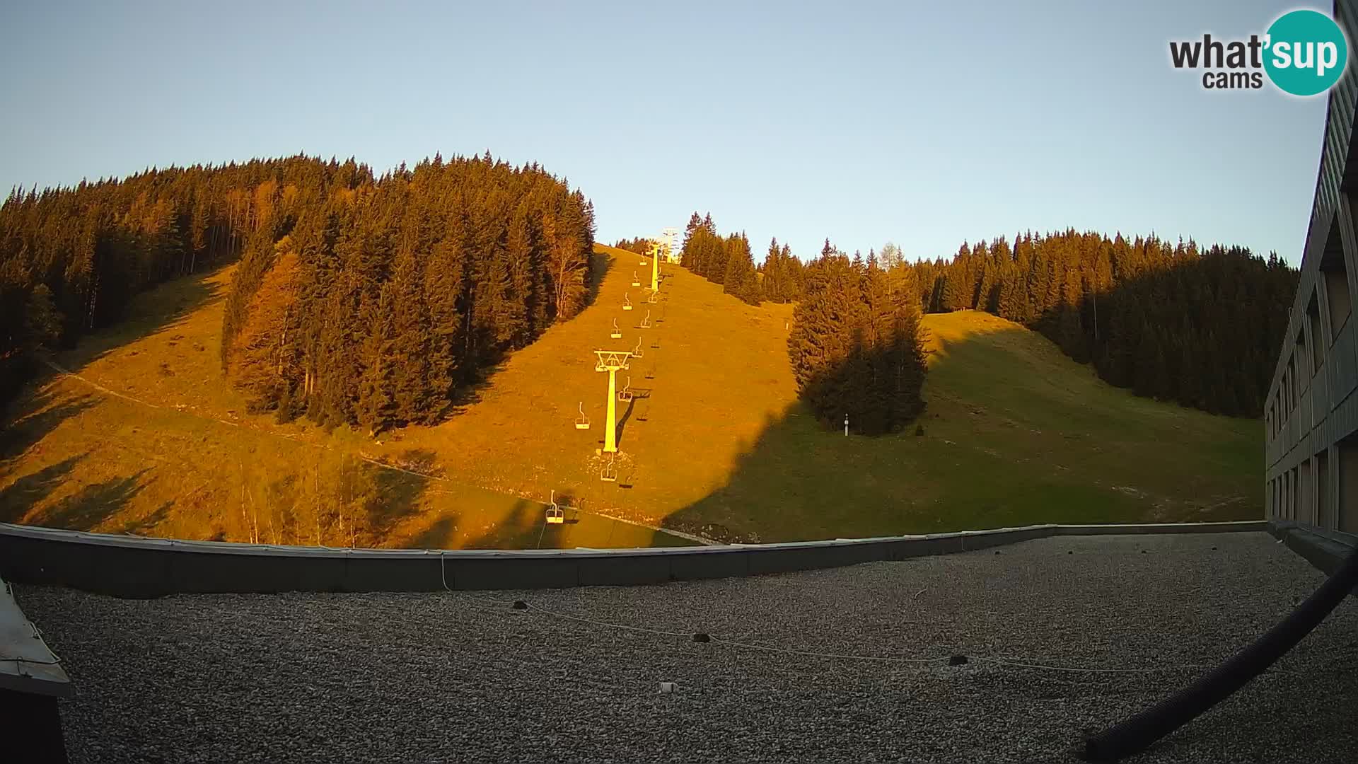 Webcam en direct de la station de ski de GOLTE – vue sur Medvedjak – Slovénie