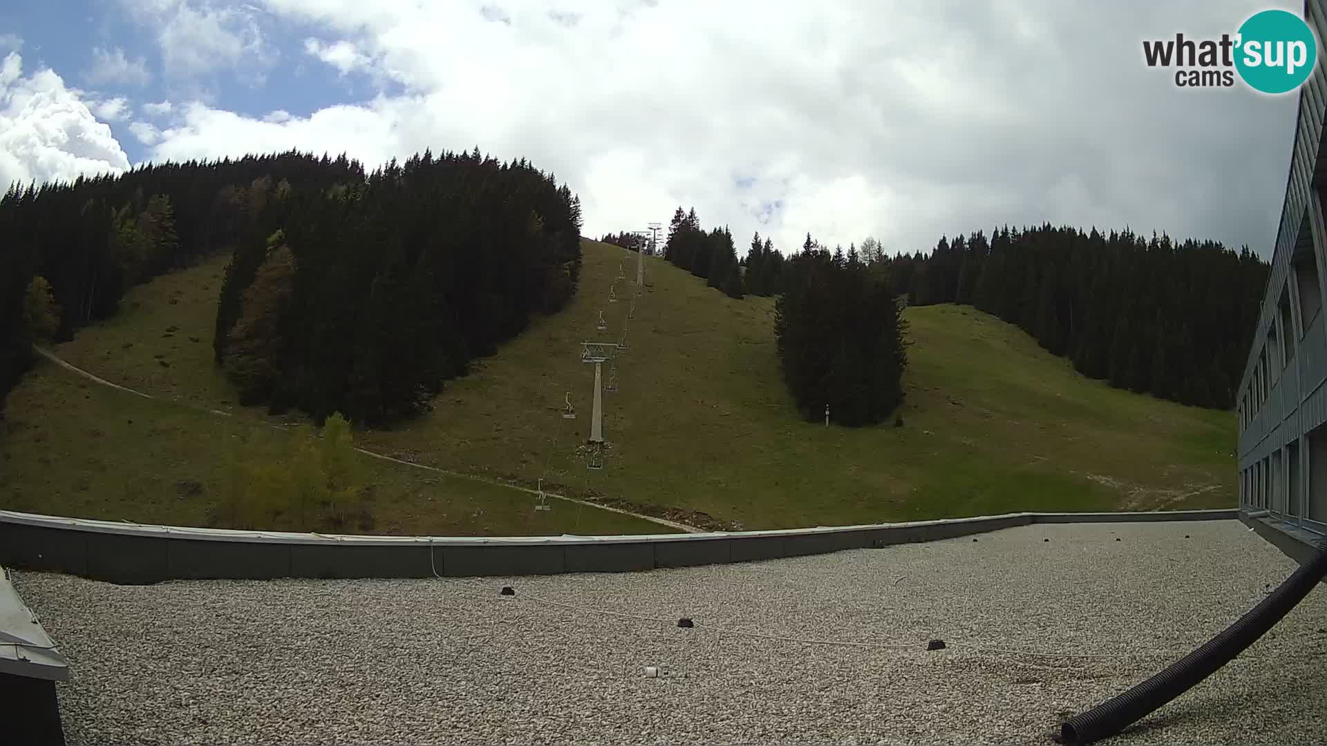 GOLTE stazione sciistica webcam – vista Medvedjak – Slovenia