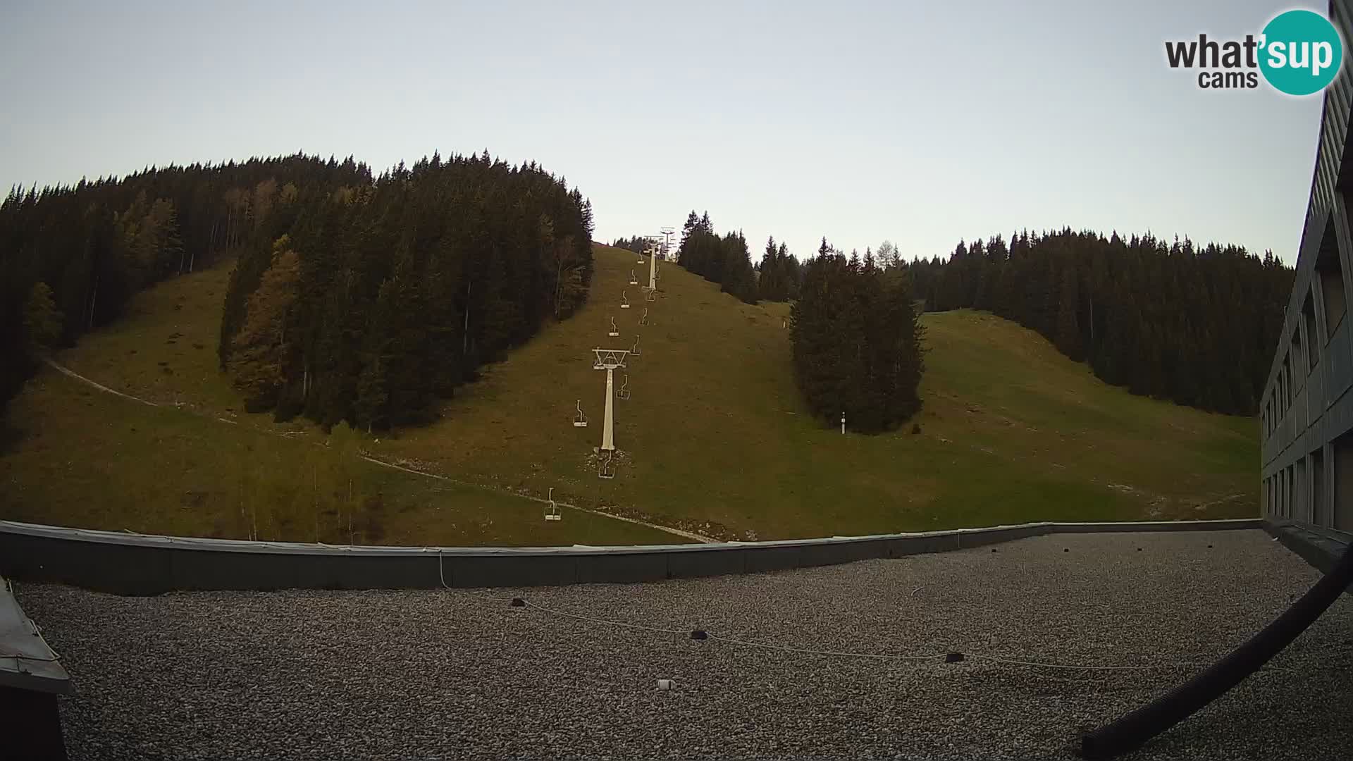 GOLTE Ski resort live webcam – view to Medvedjak – Slovenia
