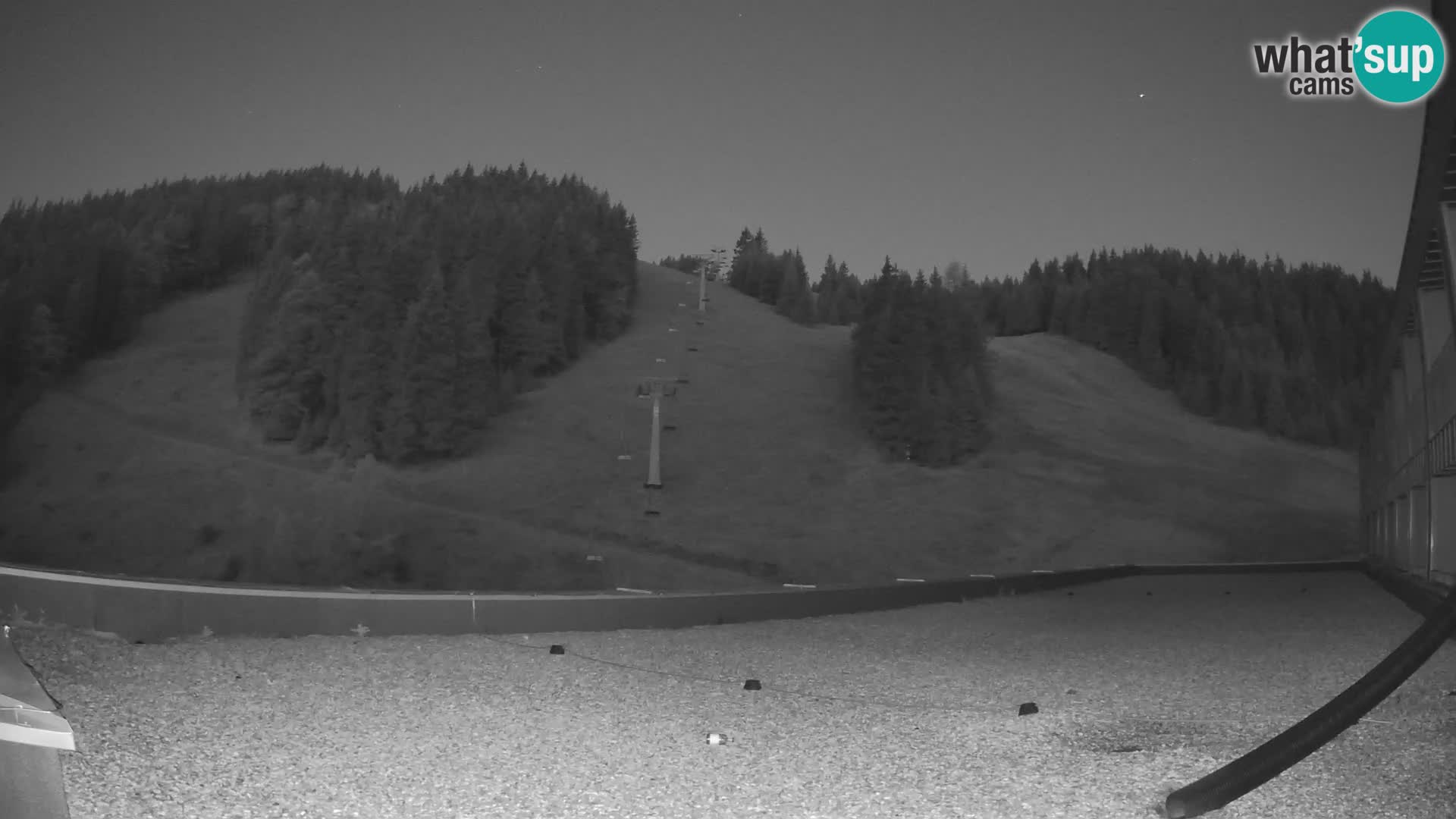 Cámara web en vivo de la estación de esquí GOLTE – vista a Medvedjak – Eslovenia