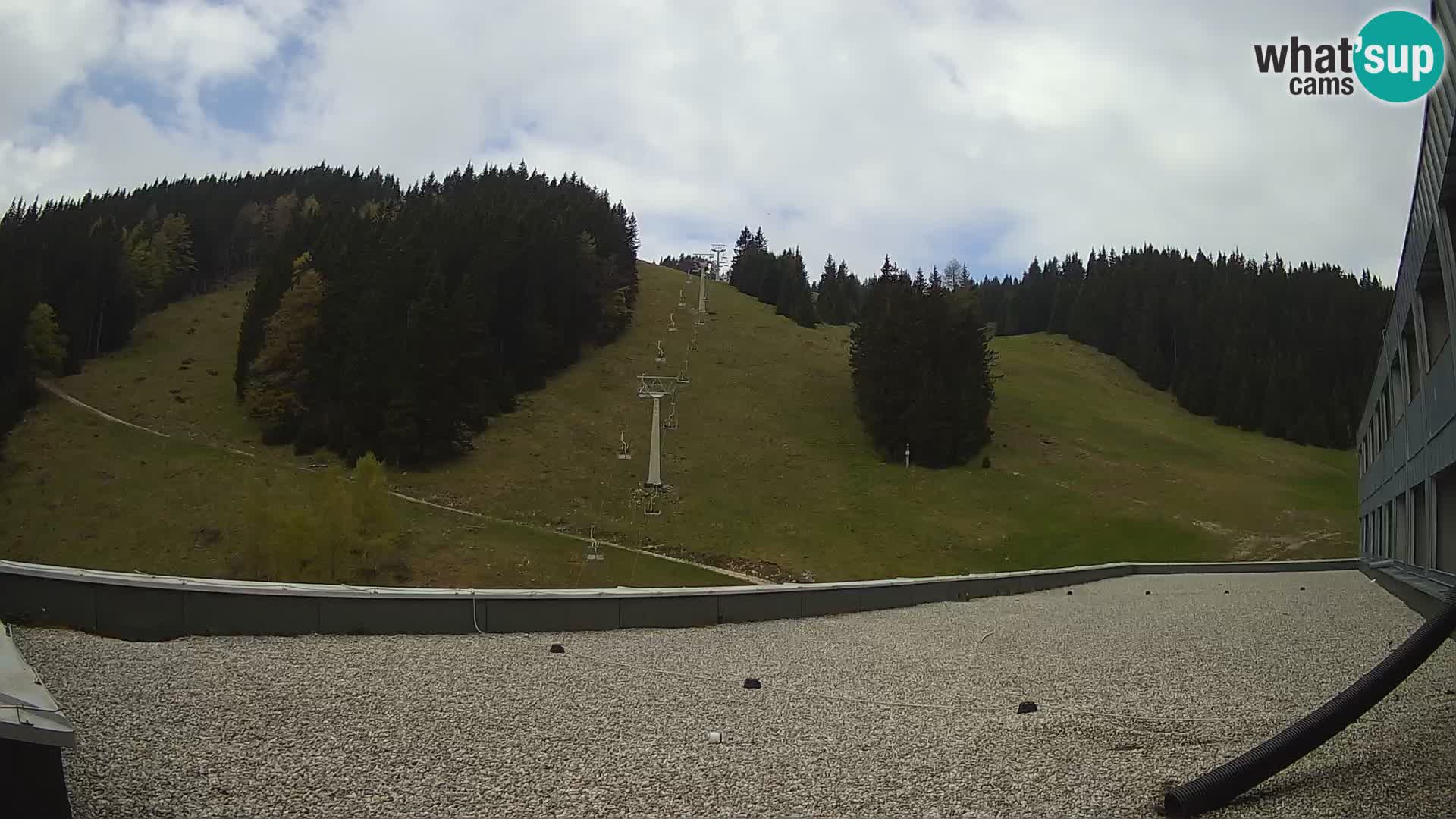 GOLTE Skigebiet webcam – Schöne Aussicht auf Medvedjak – Slowenien