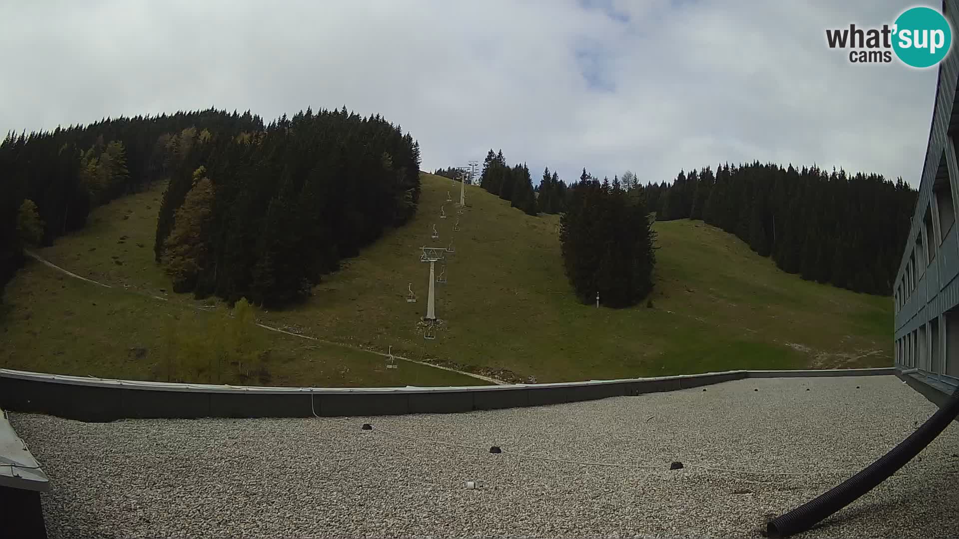 GOLTE Ski resort live webcam – view to Medvedjak – Slovenia