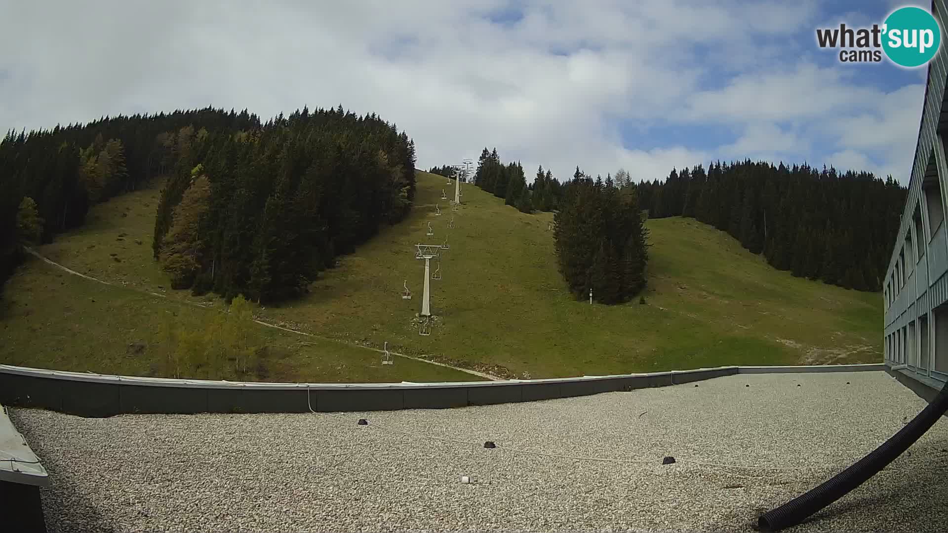 GOLTE Skigebiet webcam – Schöne Aussicht auf Medvedjak – Slowenien