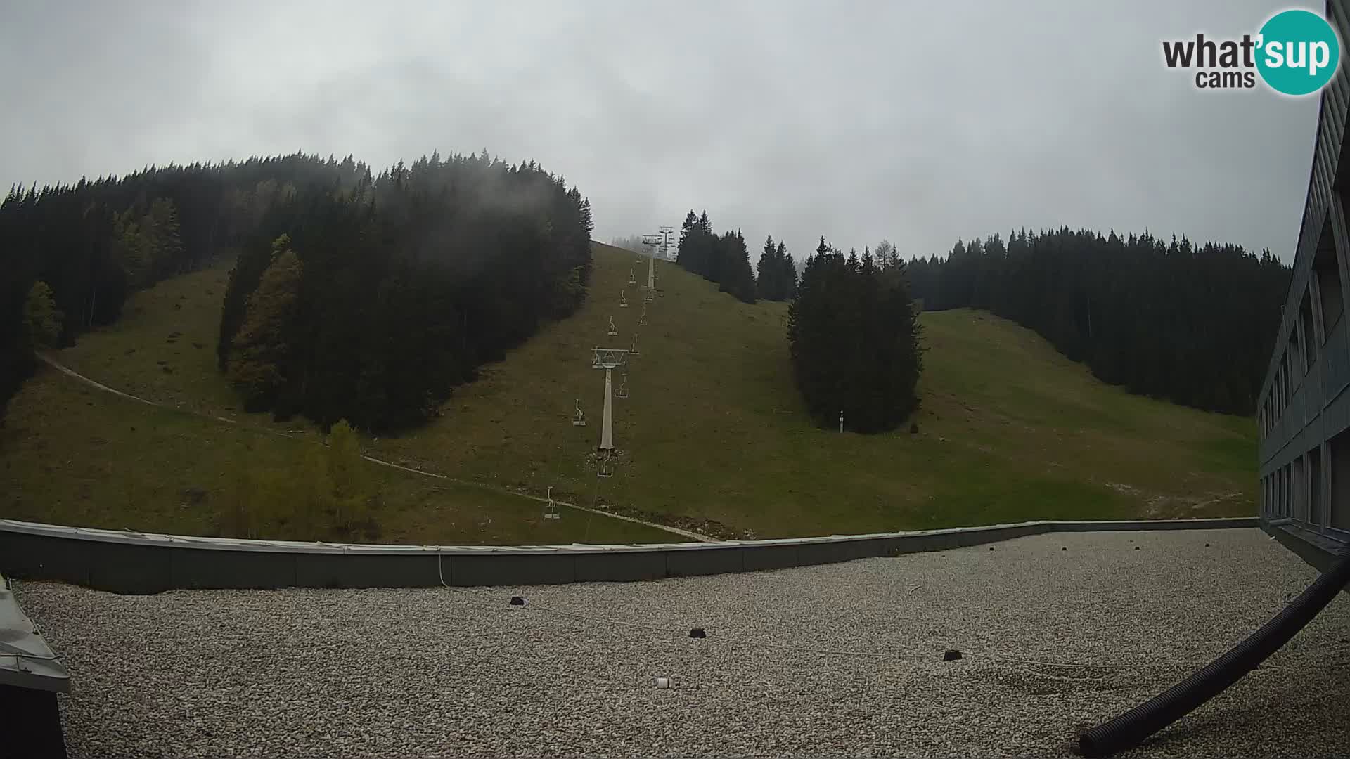 GOLTE skijalište web kamera – pogled na Medvedjak – Slovenija