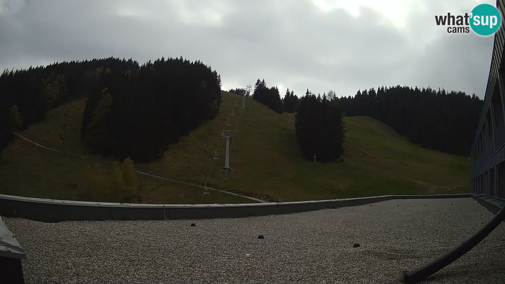 Webcam en direct de la station de ski de GOLTE – vue sur Medvedjak – Slovénie