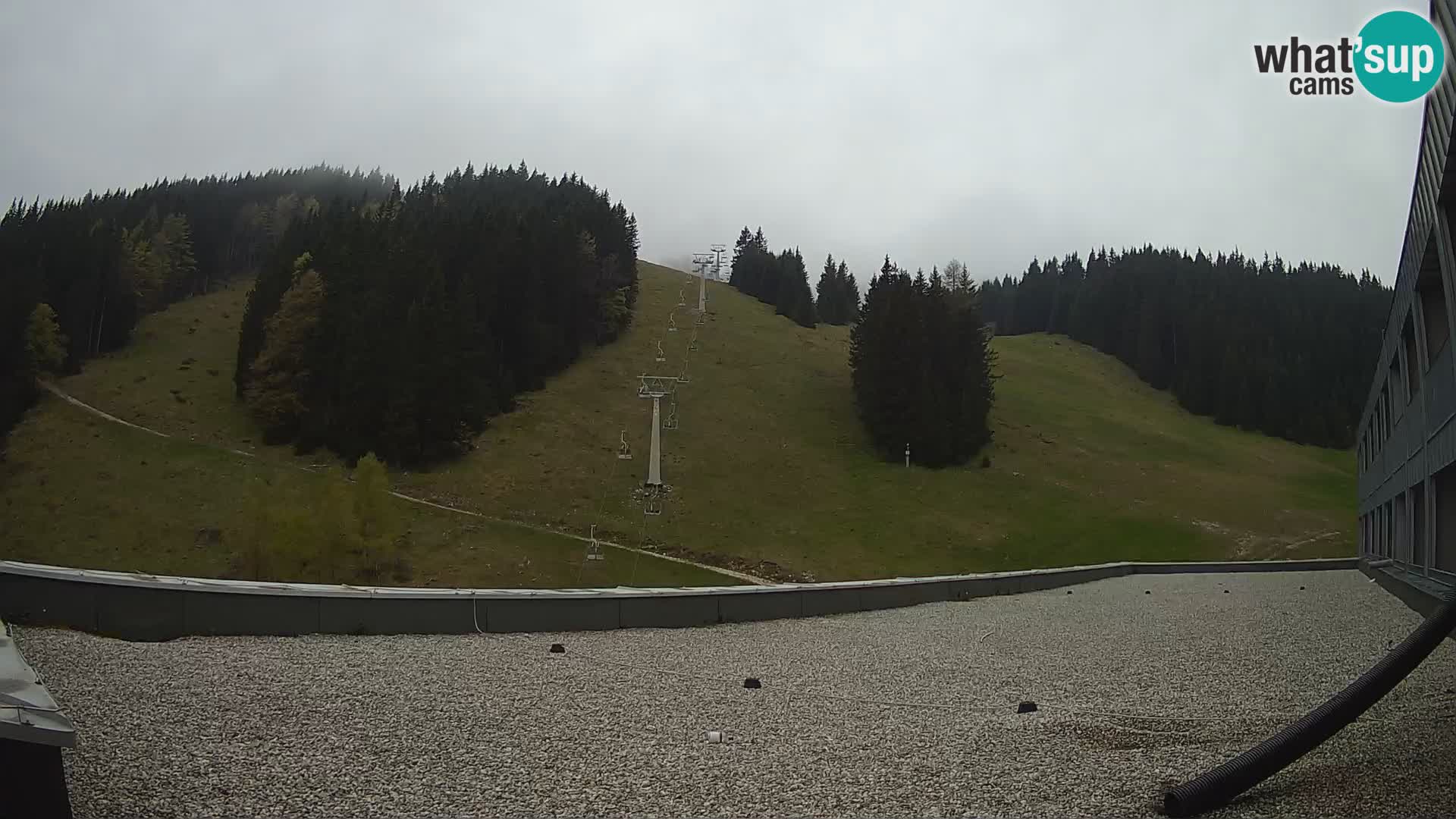 GOLTE skijalište web kamera – pogled na Medvedjak – Slovenija