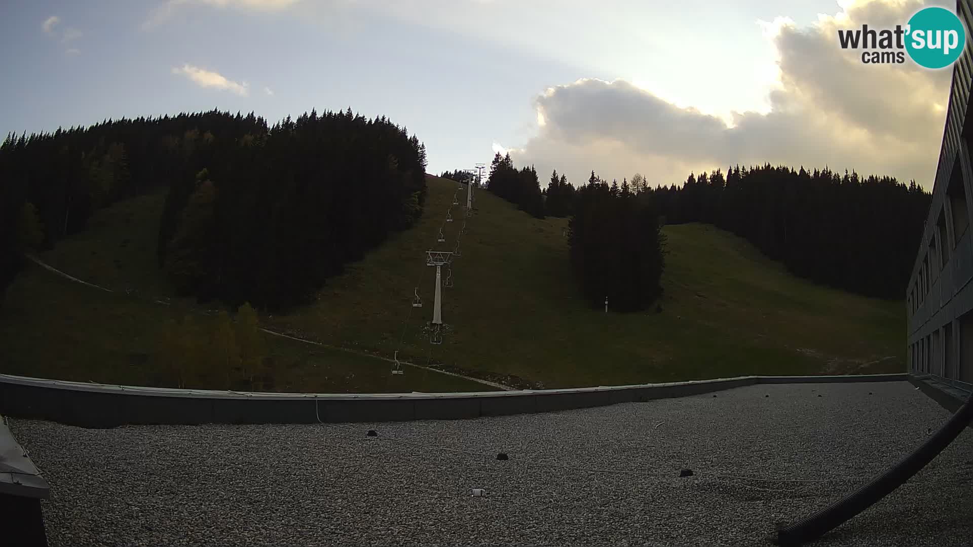 Webcam en direct de la station de ski de GOLTE – vue sur Medvedjak – Slovénie