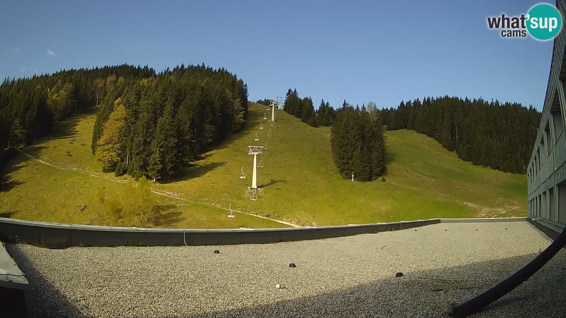GOLTE Skigebiet webcam – Schöne Aussicht auf Medvedjak – Slowenien