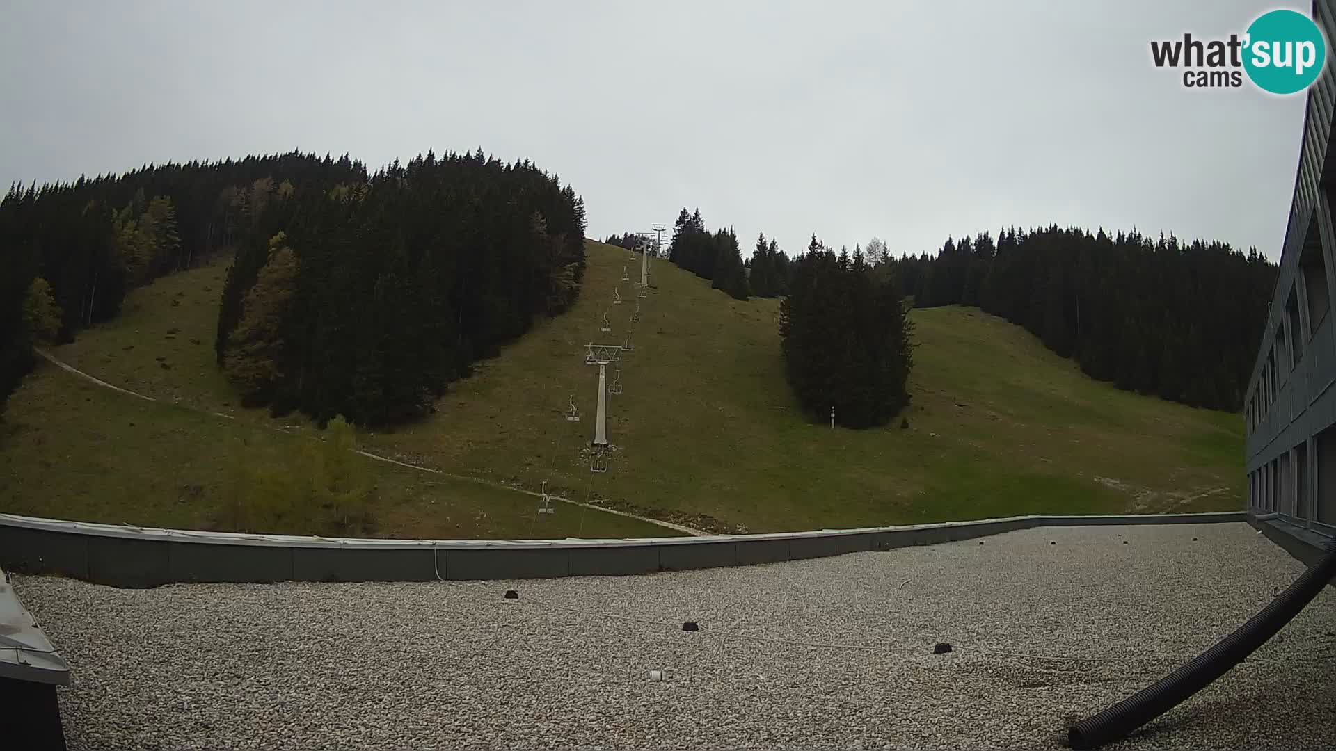 GOLTE Ski resort live webcam – view to Medvedjak – Slovenia