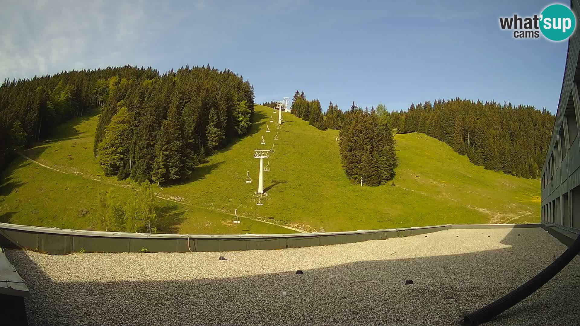 GOLTE skijalište web kamera – pogled na Medvedjak – Slovenija