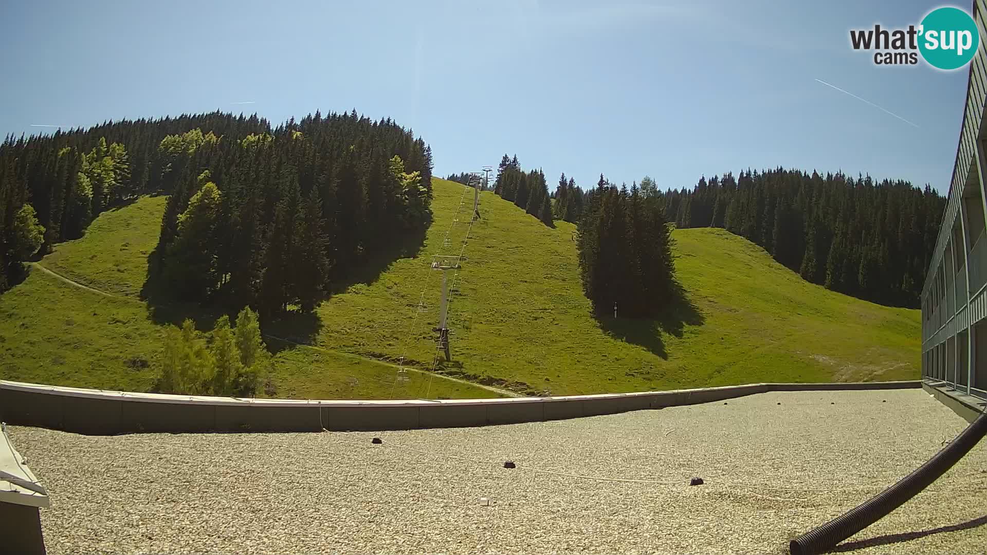 GOLTE Ski resort live webcam – view to Medvedjak – Slovenia
