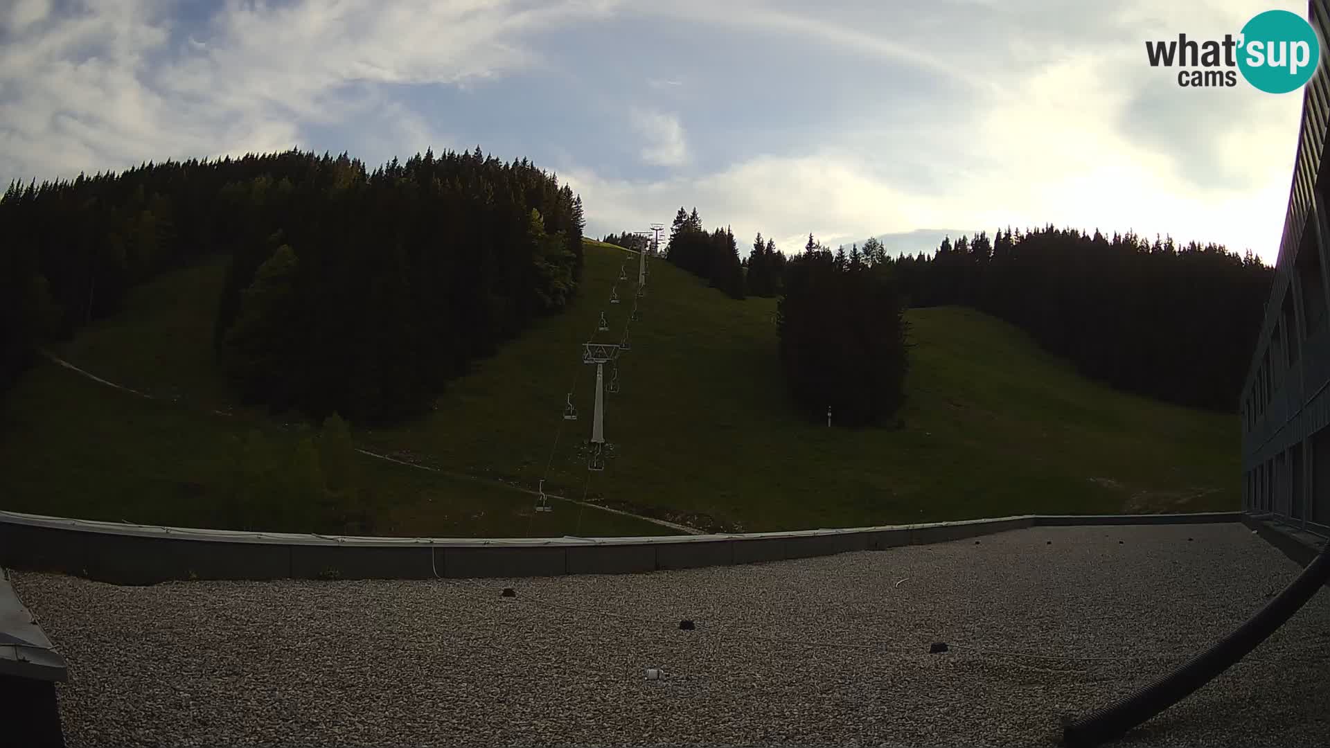 GOLTE Ski resort live webcam – view to Medvedjak – Slovenia