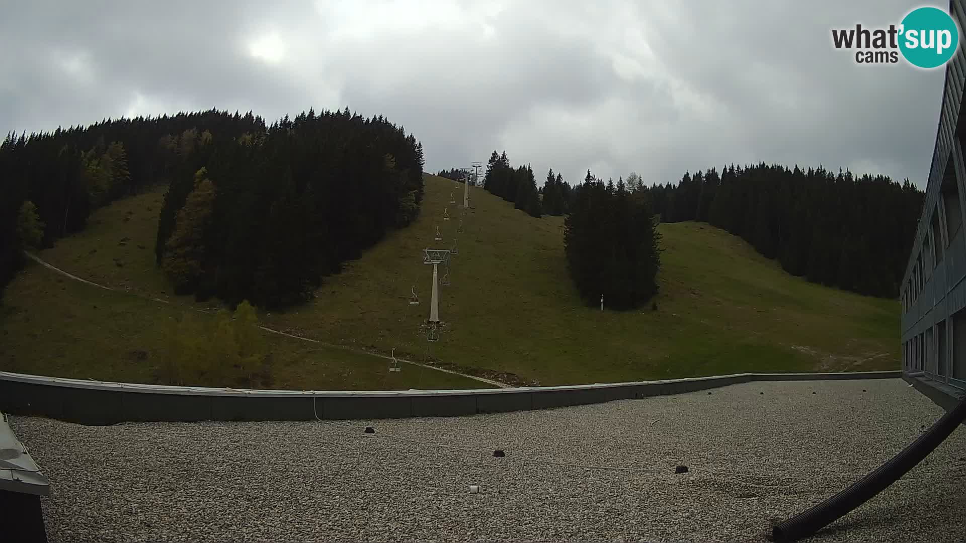 GOLTE Ski resort live webcam – view to Medvedjak – Slovenia