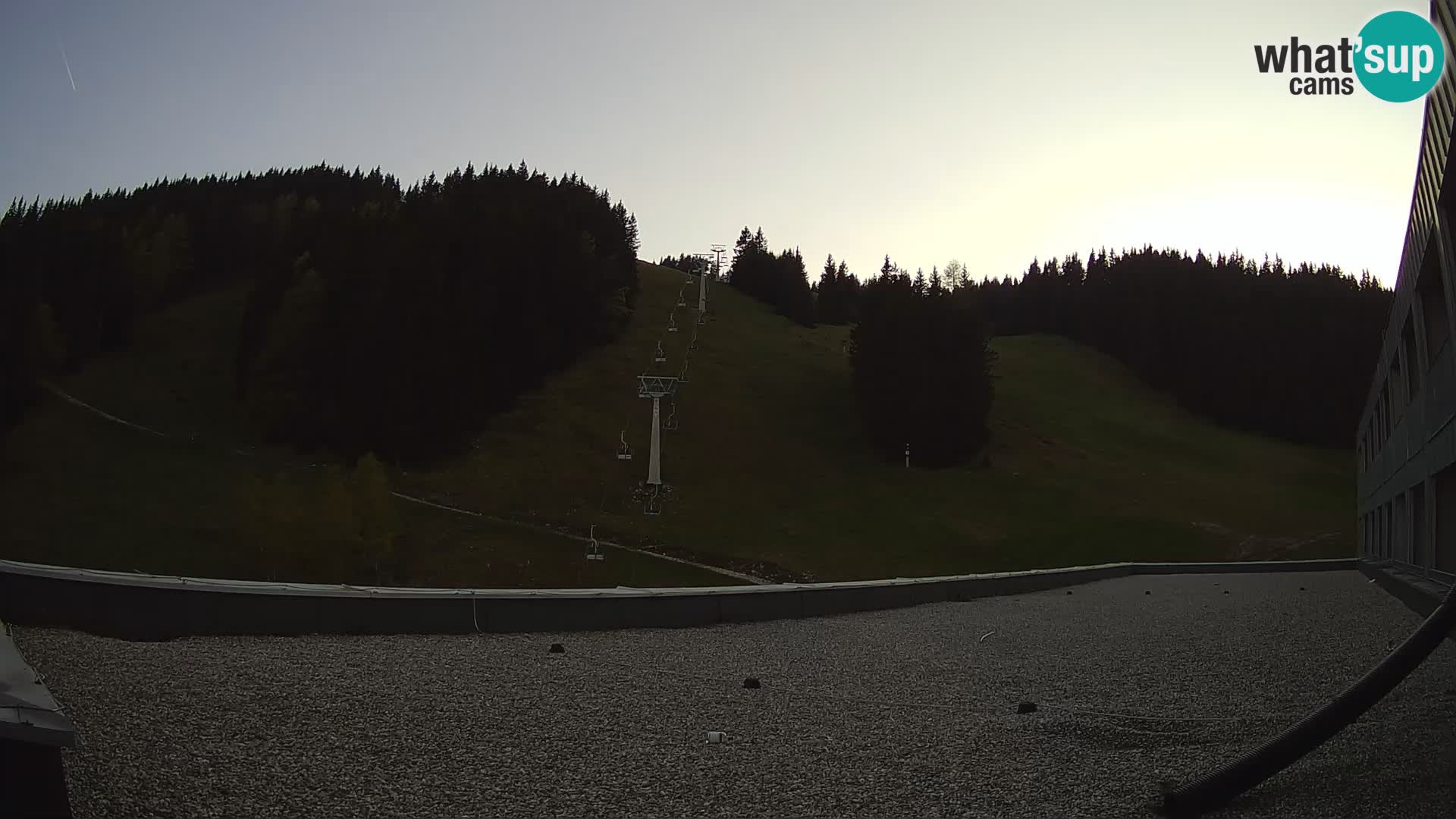 Webcam en direct de la station de ski de GOLTE – vue sur Medvedjak – Slovénie