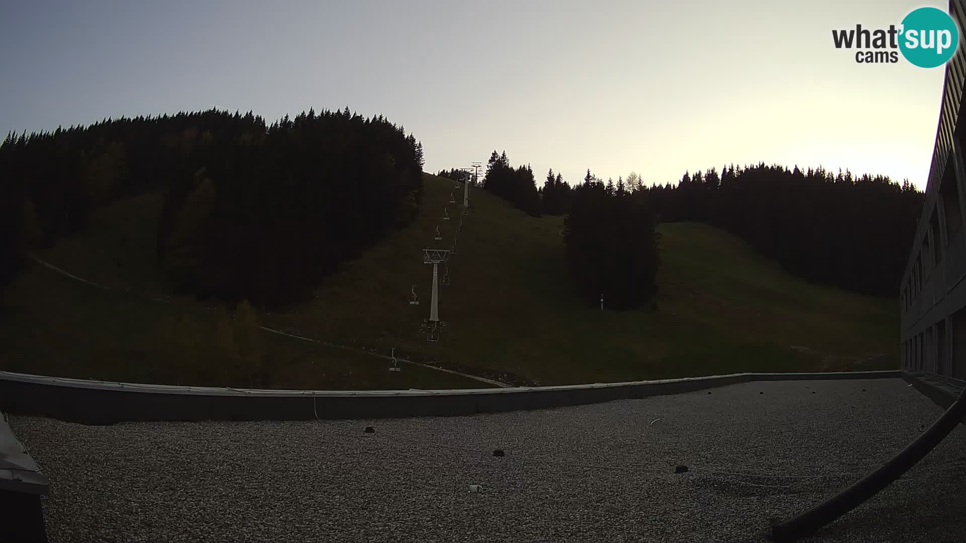 GOLTE Ski resort live webcam – view to Medvedjak – Slovenia