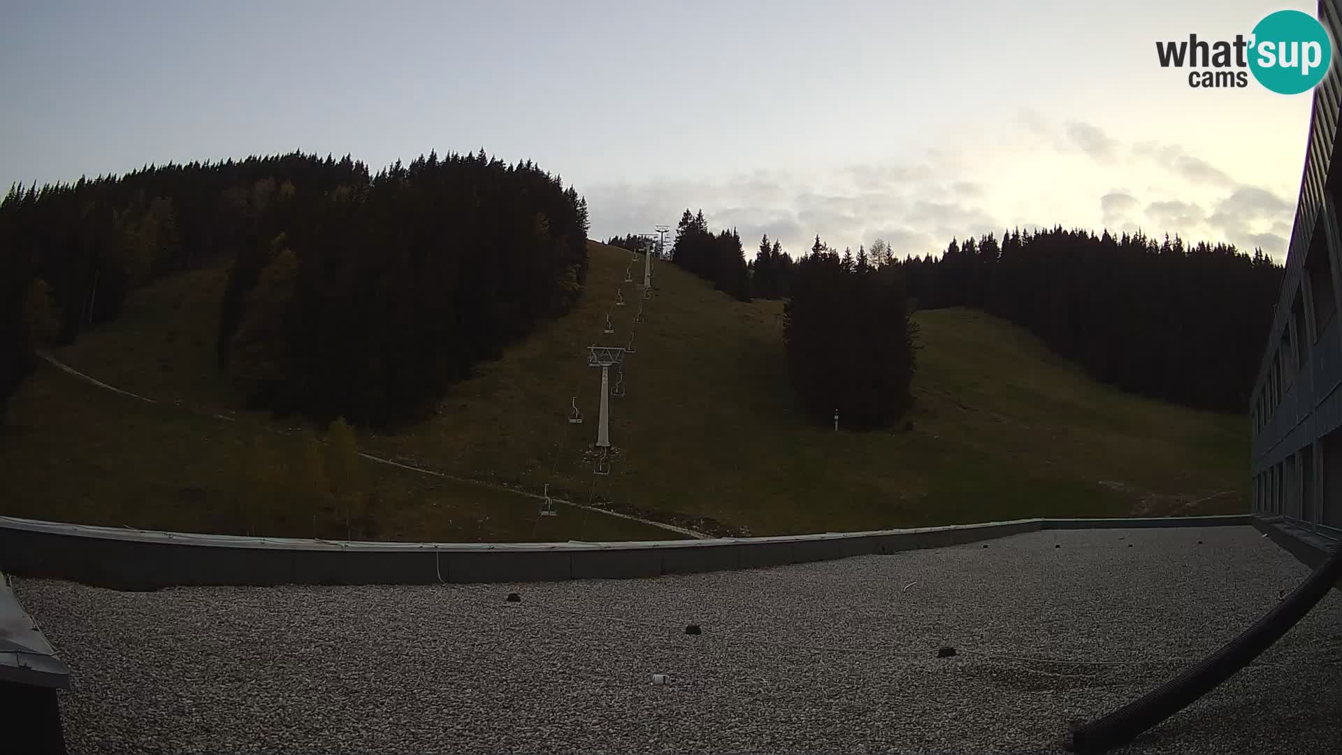 GOLTE skijalište web kamera – pogled na Medvedjak – Slovenija