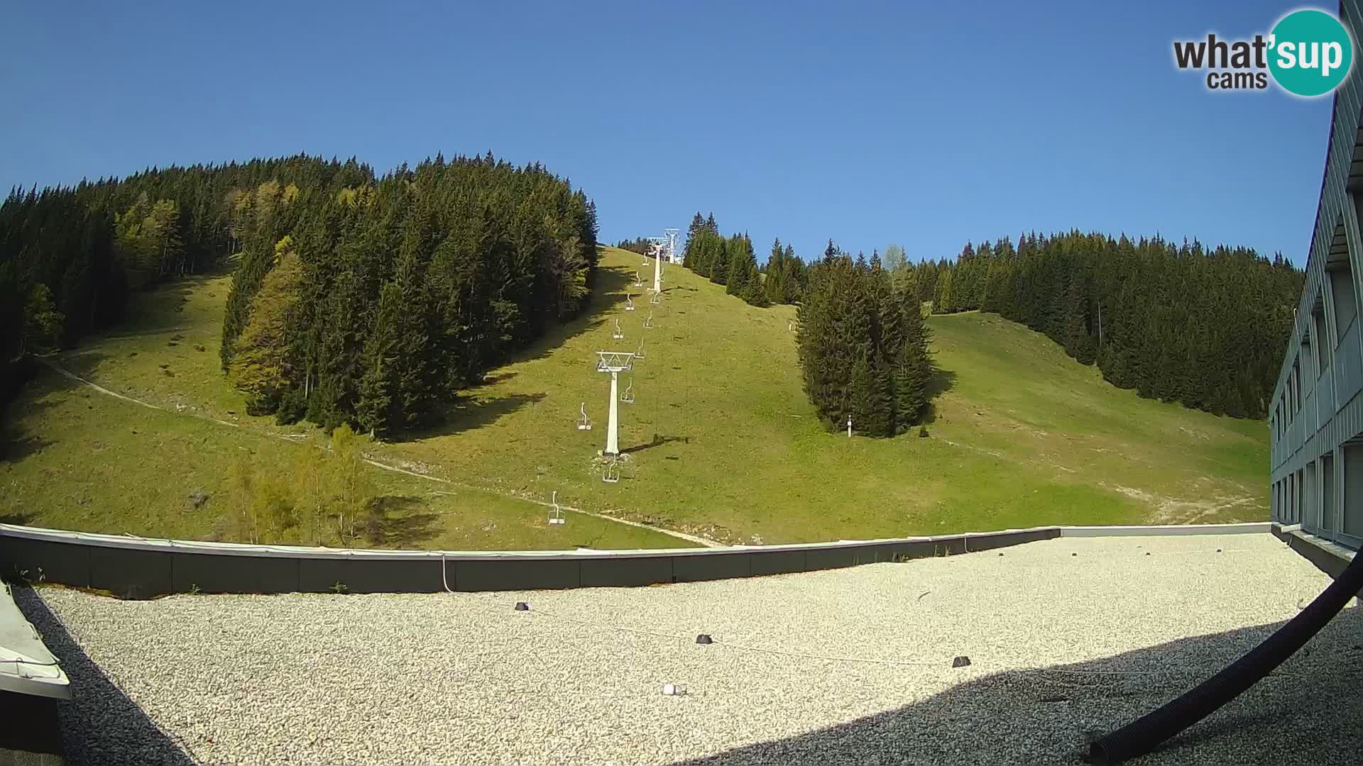 GOLTE Skigebiet webcam – Schöne Aussicht auf Medvedjak – Slowenien