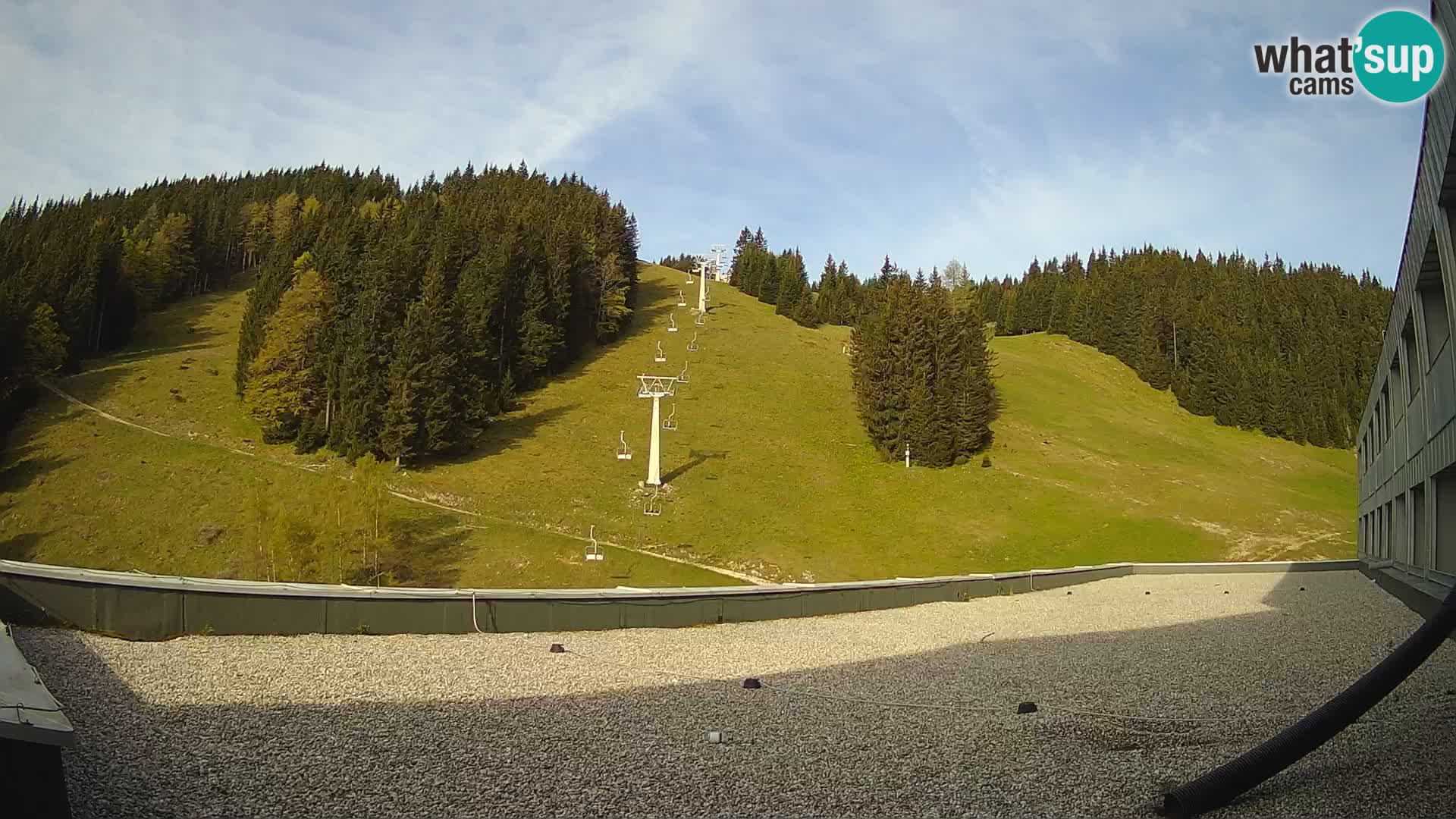GOLTE Ski resort live webcam – view to Medvedjak – Slovenia