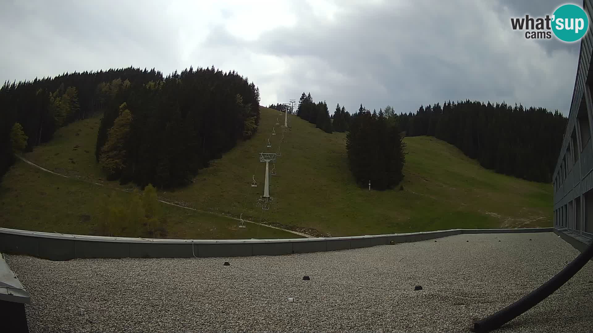 GOLTE Ski resort live webcam – view to Medvedjak – Slovenia
