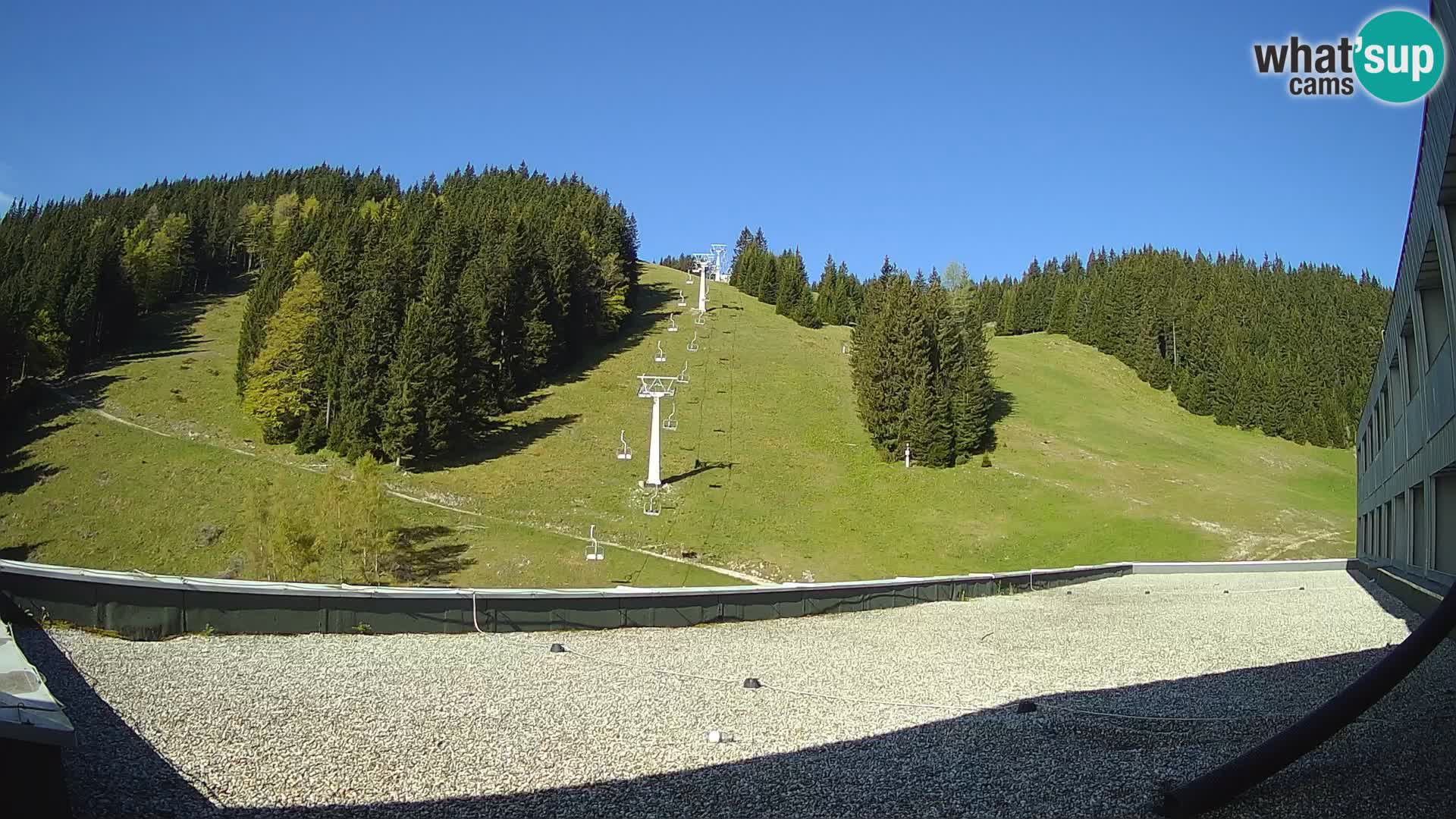 GOLTE Skigebiet webcam – Schöne Aussicht auf Medvedjak – Slowenien
