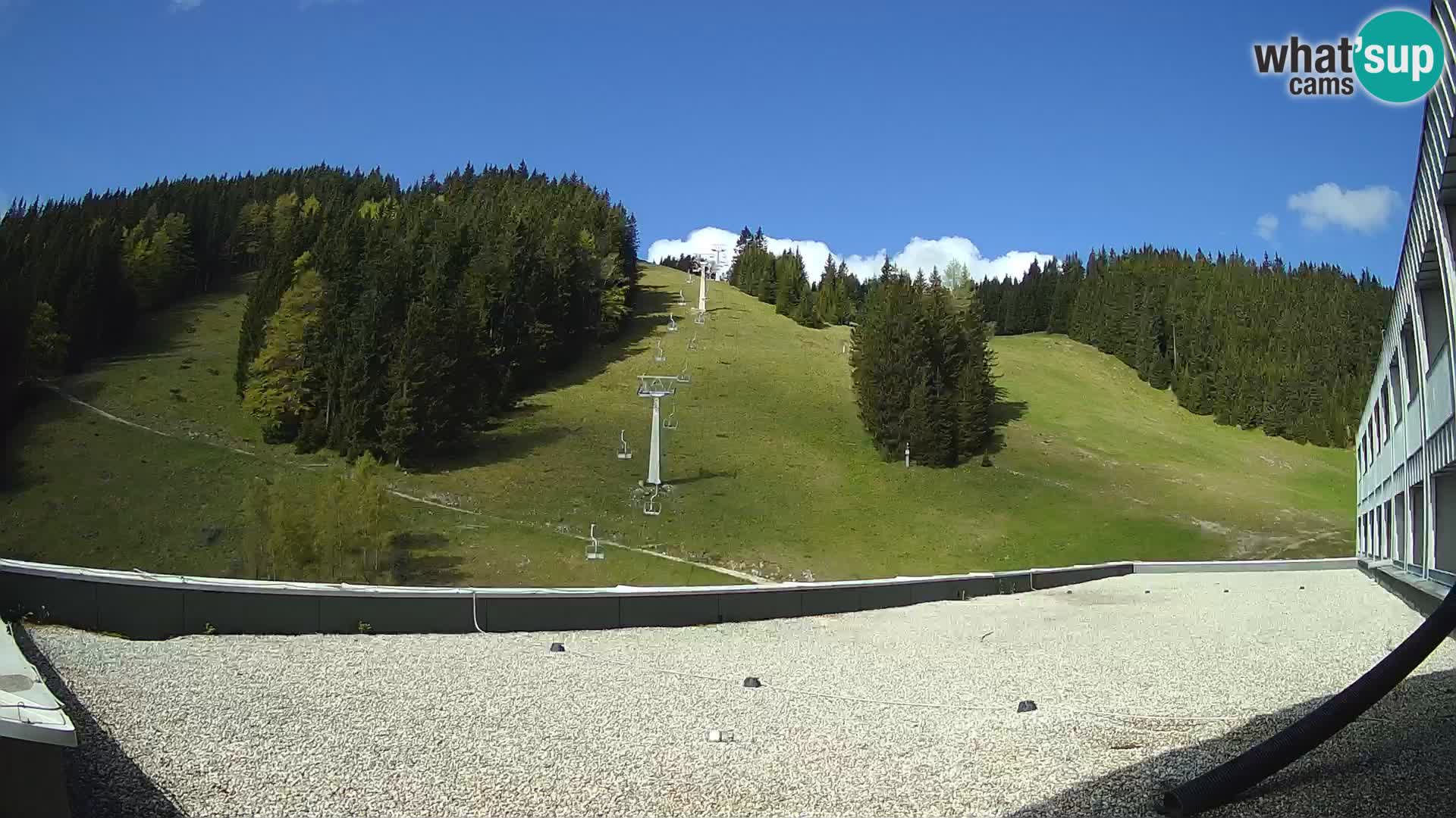 GOLTE stazione sciistica webcam – vista Medvedjak – Slovenia