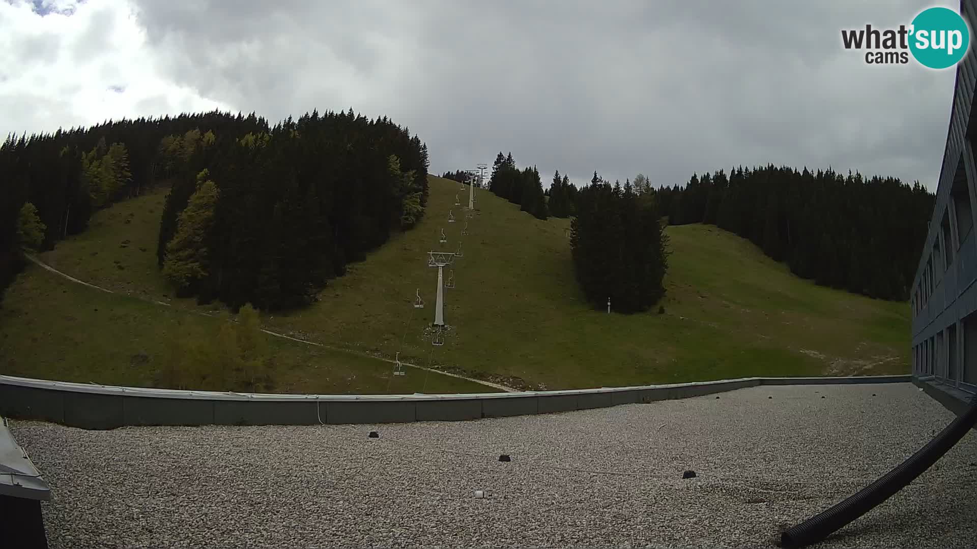 GOLTE skijalište web kamera – pogled na Medvedjak – Slovenija