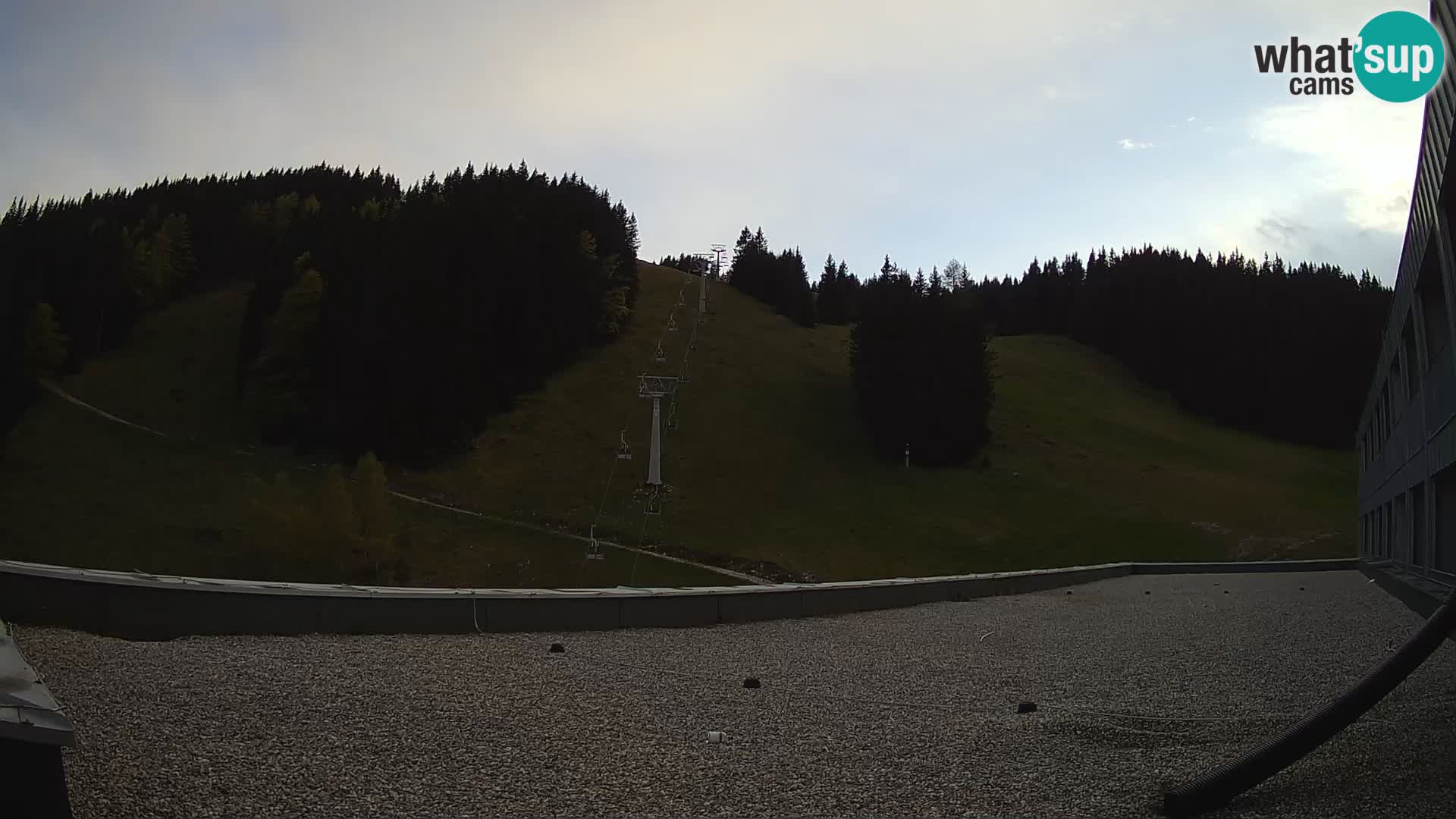 GOLTE Ski resort live webcam – view to Medvedjak – Slovenia