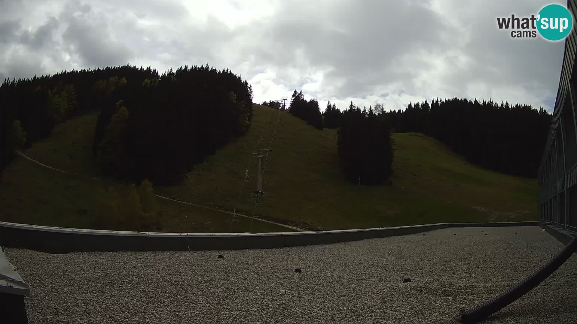 GOLTE Ski resort live webcam – view to Medvedjak – Slovenia