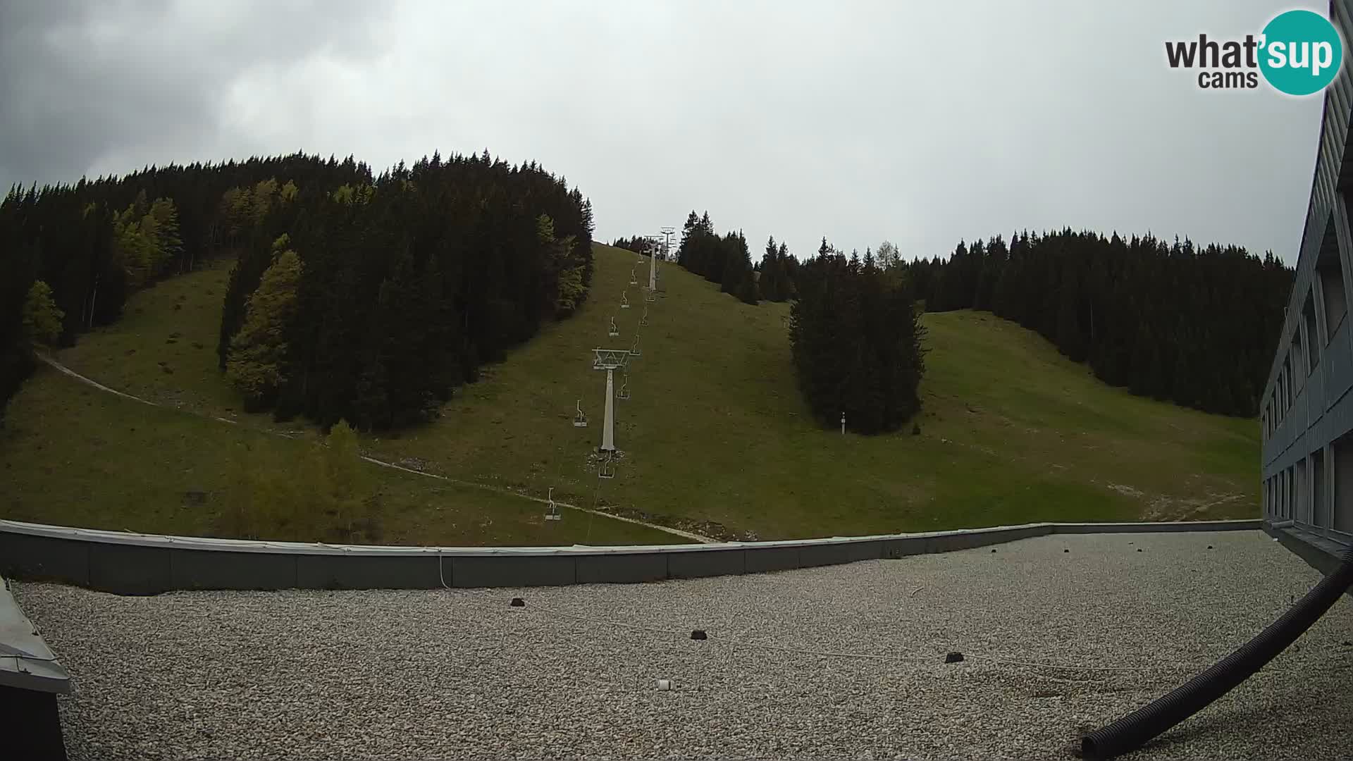 GOLTE Ski resort live webcam – view to Medvedjak – Slovenia
