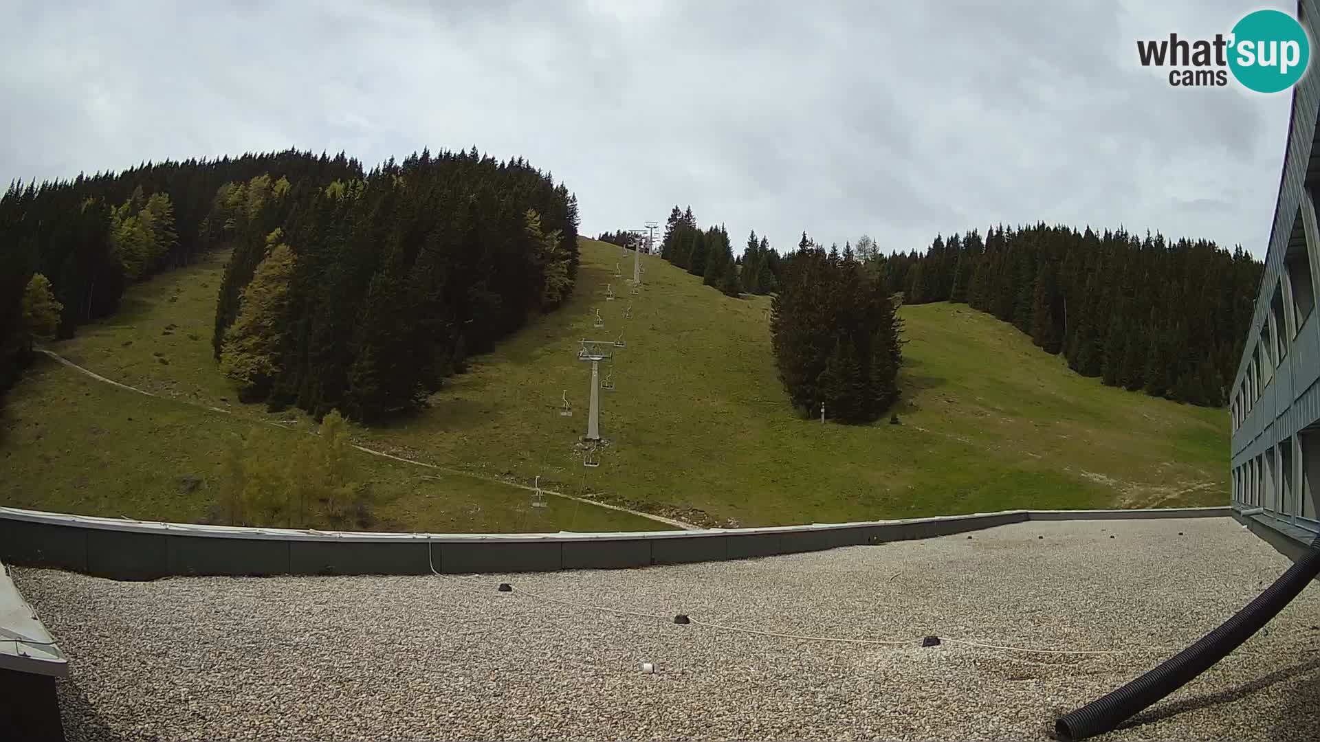 GOLTE Skigebiet webcam – Schöne Aussicht auf Medvedjak – Slowenien